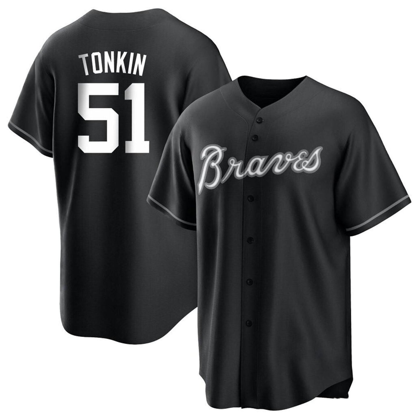 Michael Tonkin Atlanta Braves 51 Jersey