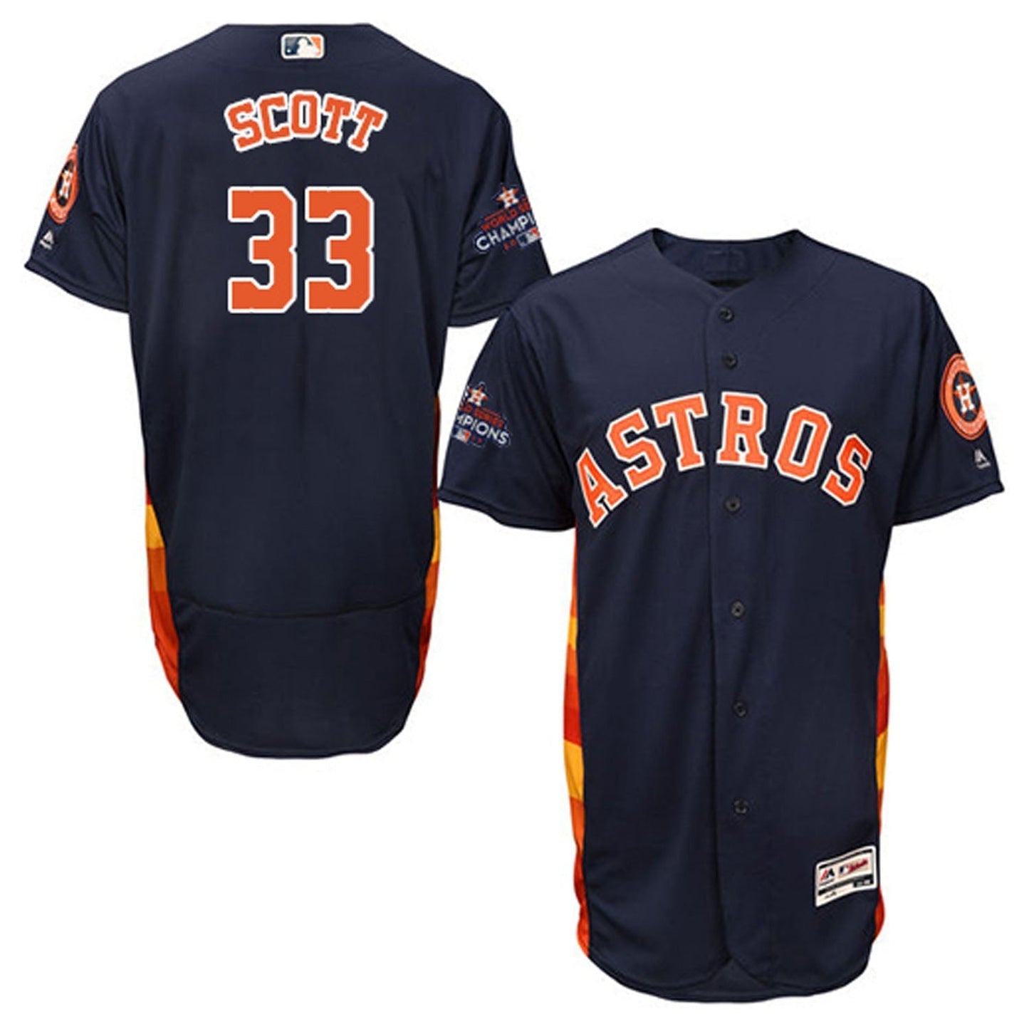 Mike Scott Houston Astros 33 Jersey