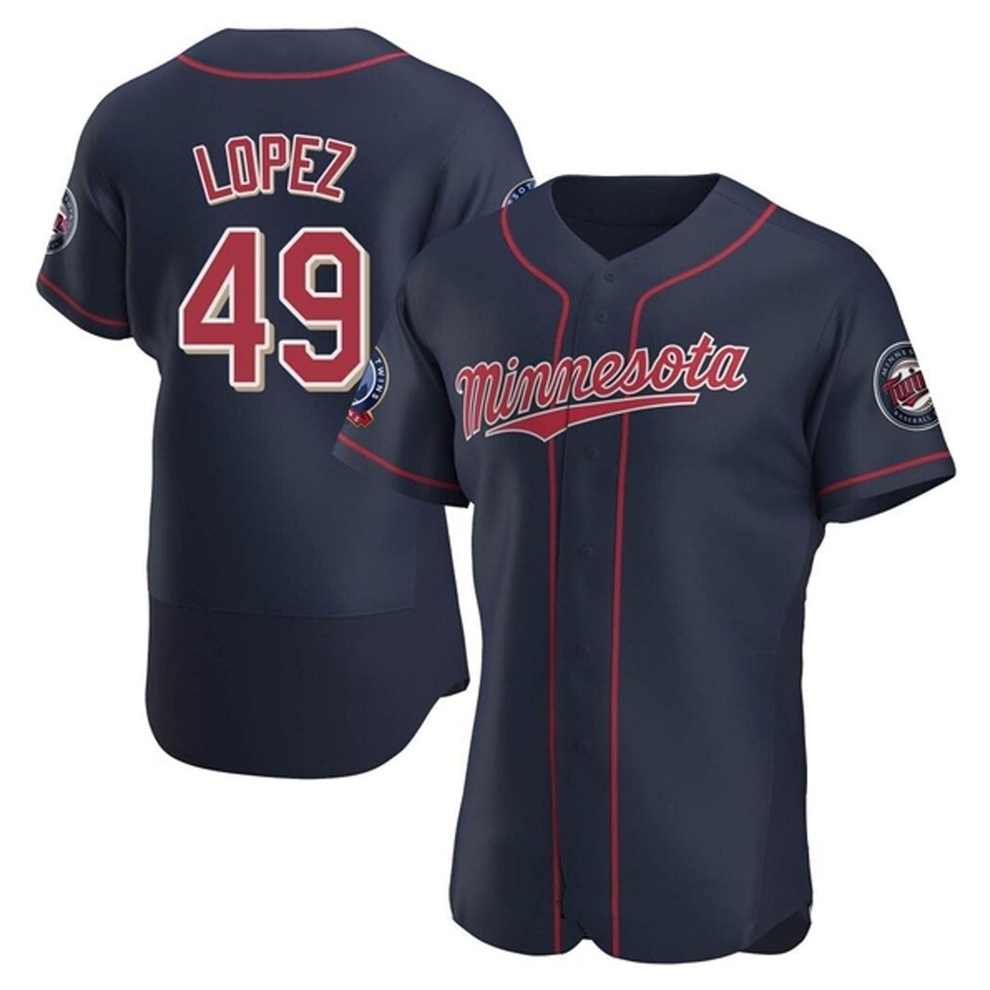 Pablo Lopez Minnesota Twins 49 Jersey