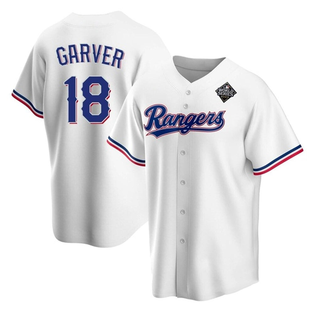 Mitch Garver Texas Ranger 18 Jersey