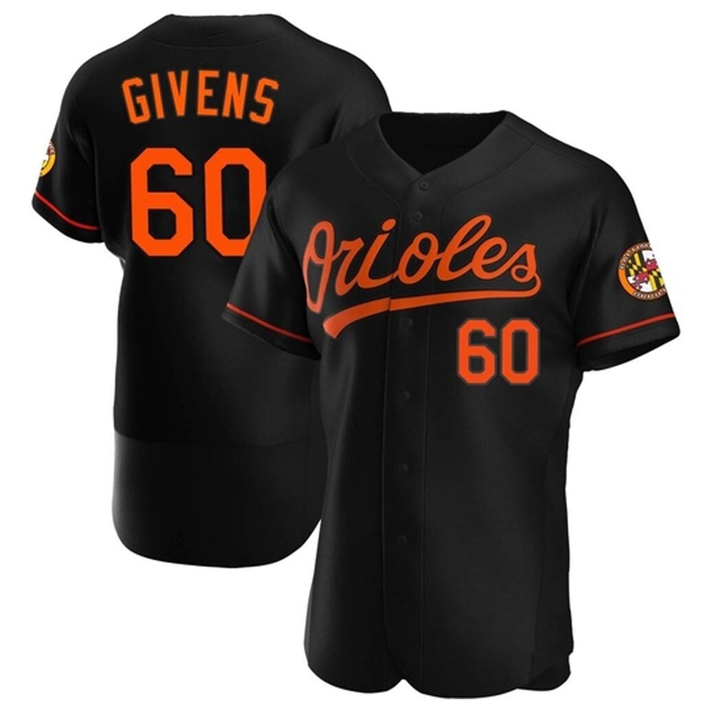 Mychal Givens Baltimore Orioles 60 Jersey