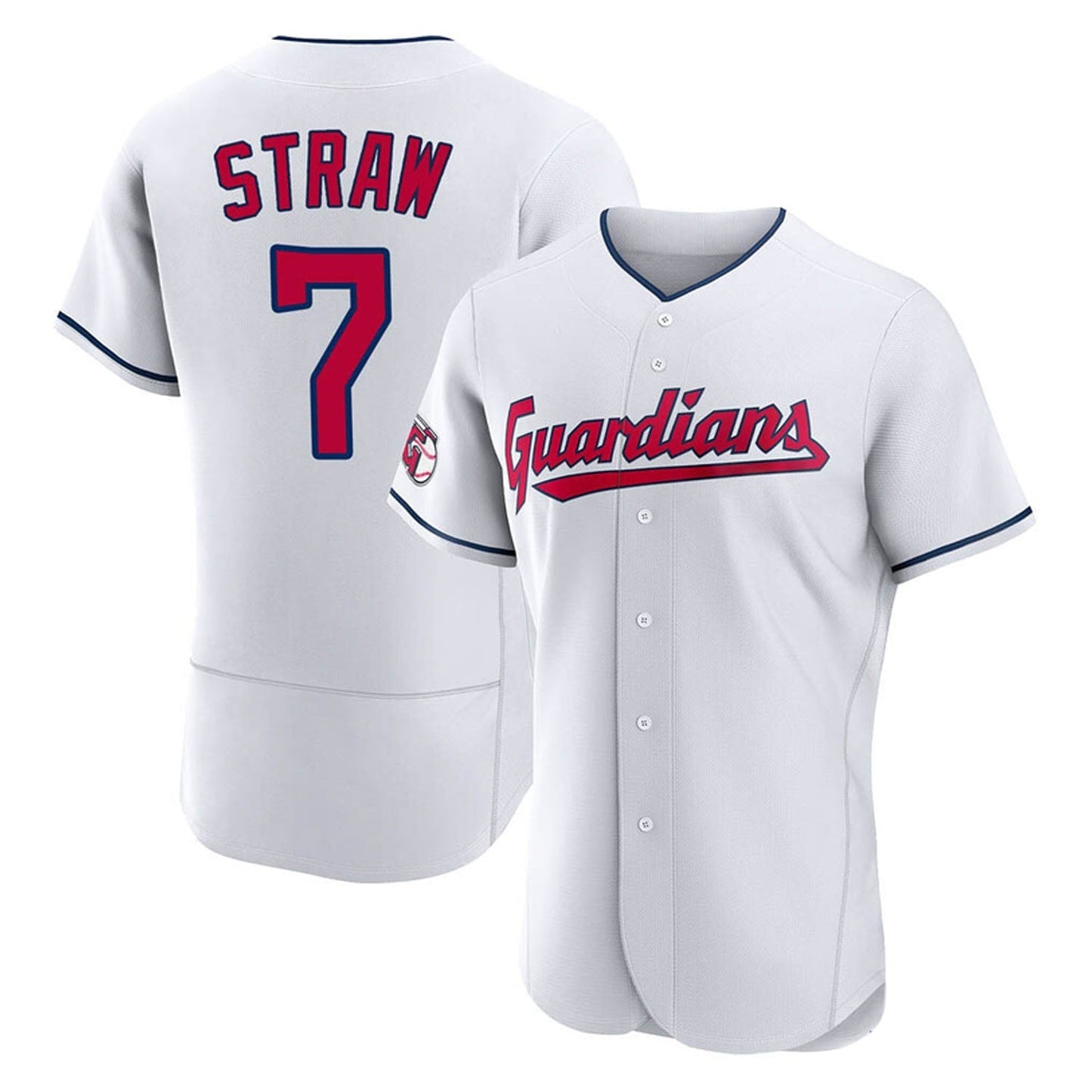 Myles Straw Cleveland Indians 7 Jersey