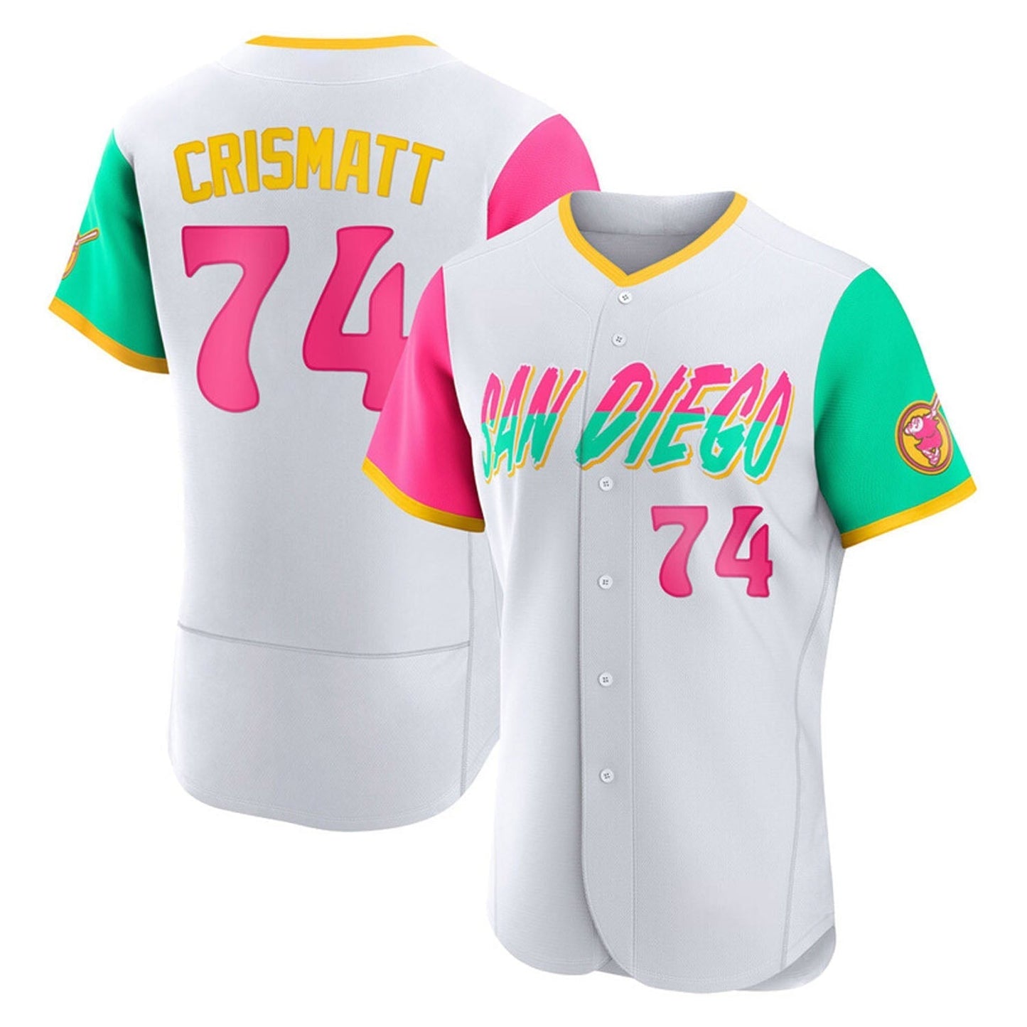 Nabil Crismatt San Diego Padres 74 Jersey