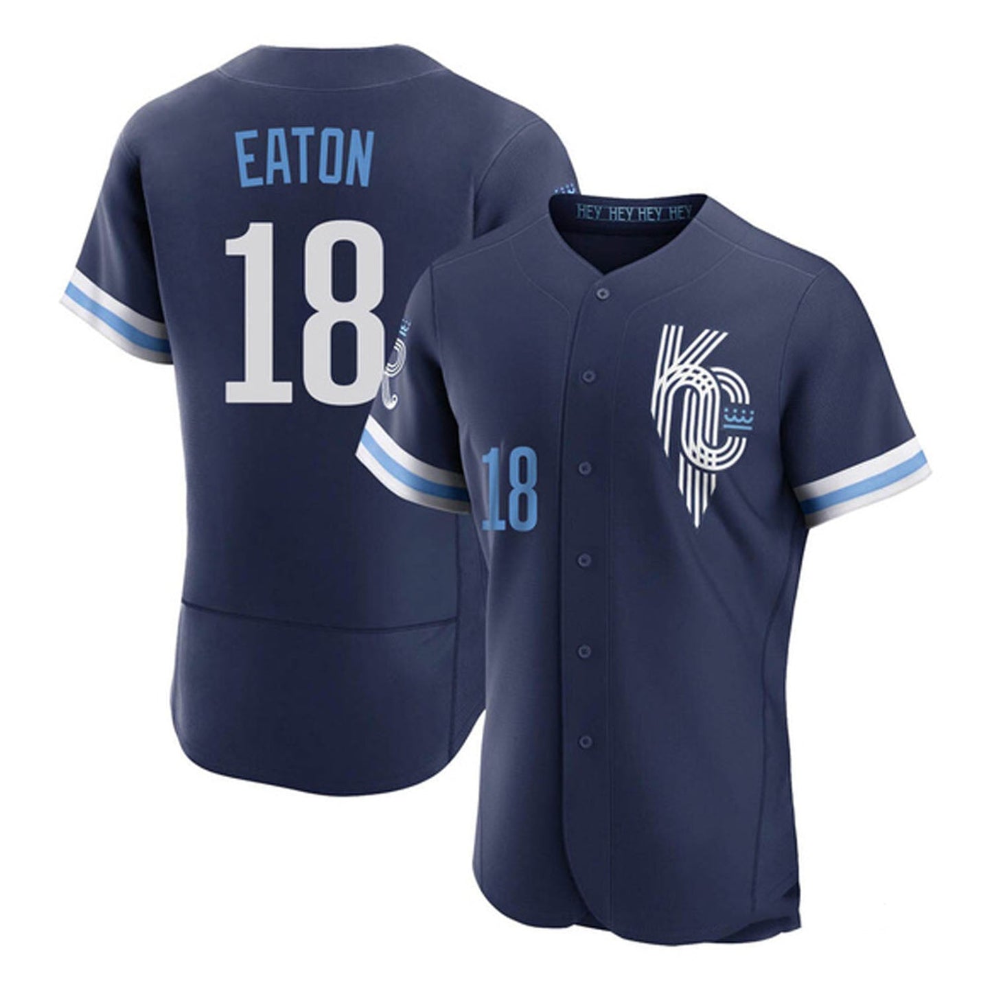 Nate Eaton Kansas City Royals 18 Jersey