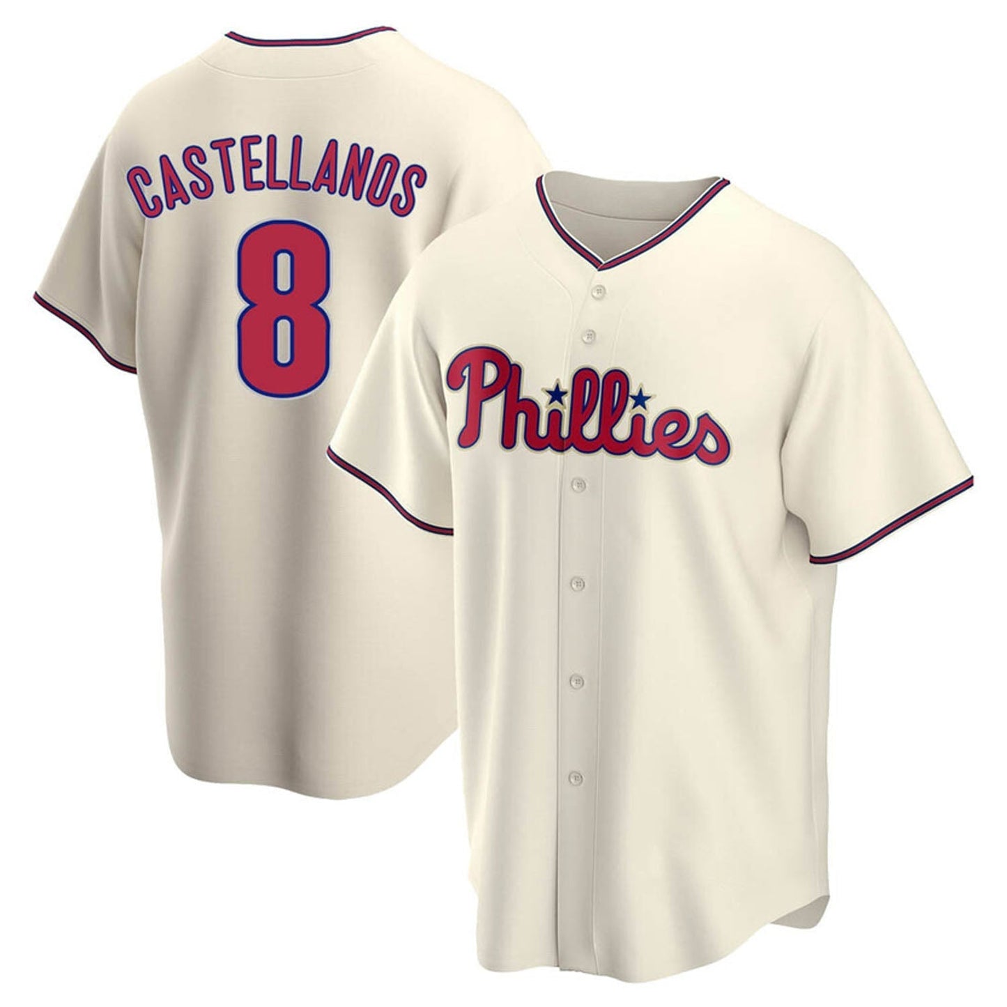 Nick Castellanos Philadelphia Phillies 8 Jersey