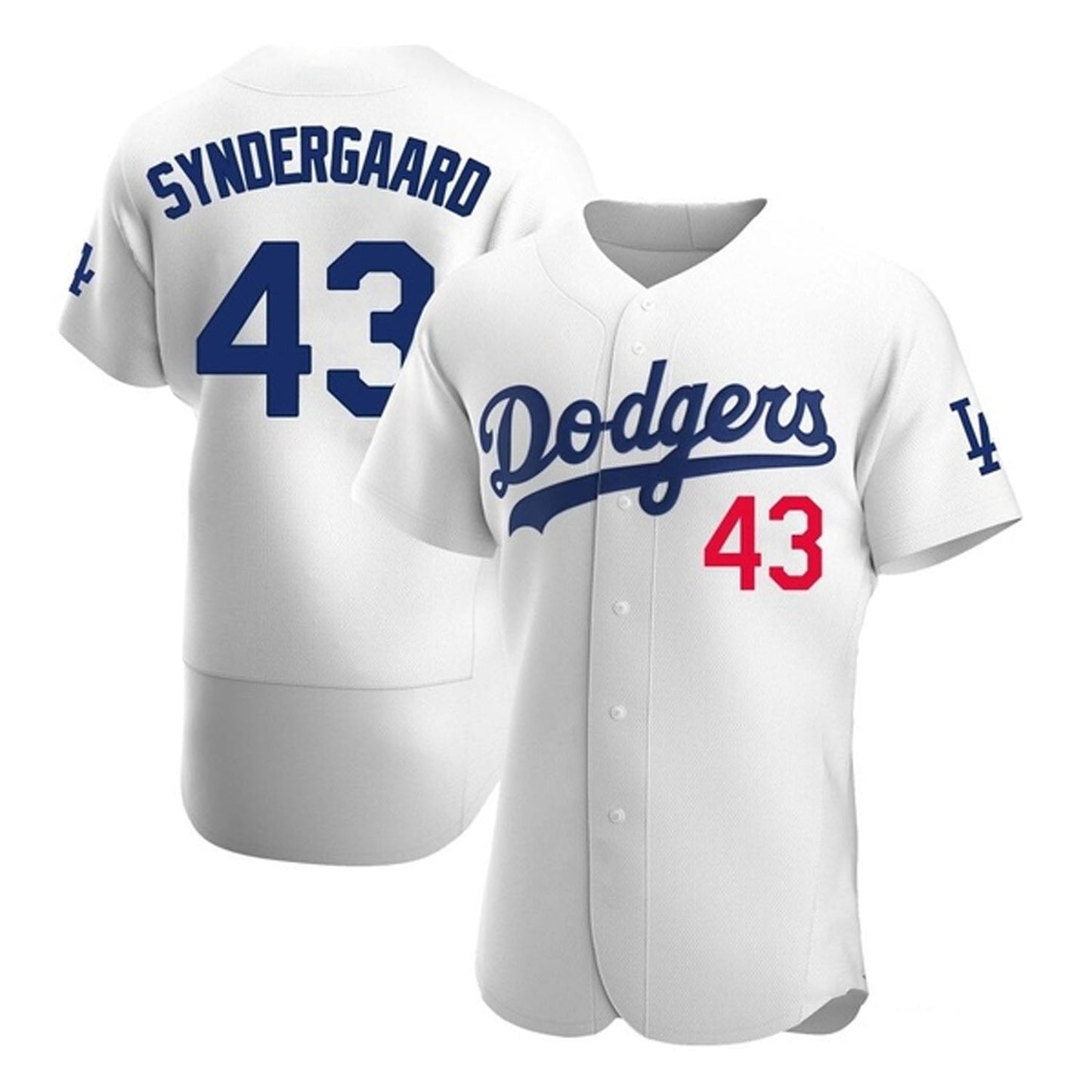 Noah Syndergaard Los Angeles Dodgers 43 Jersey