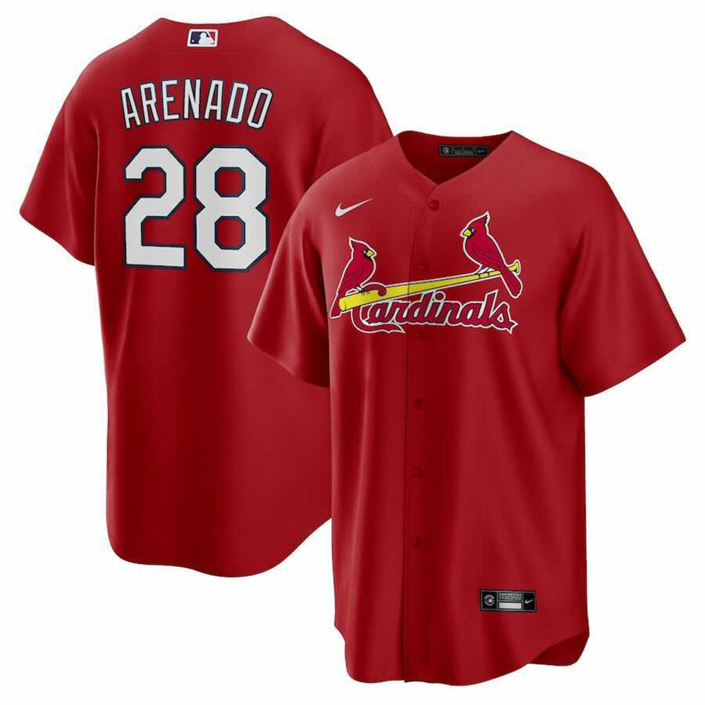 Nolan Arenado St Louise Cardinals 28 Jersey