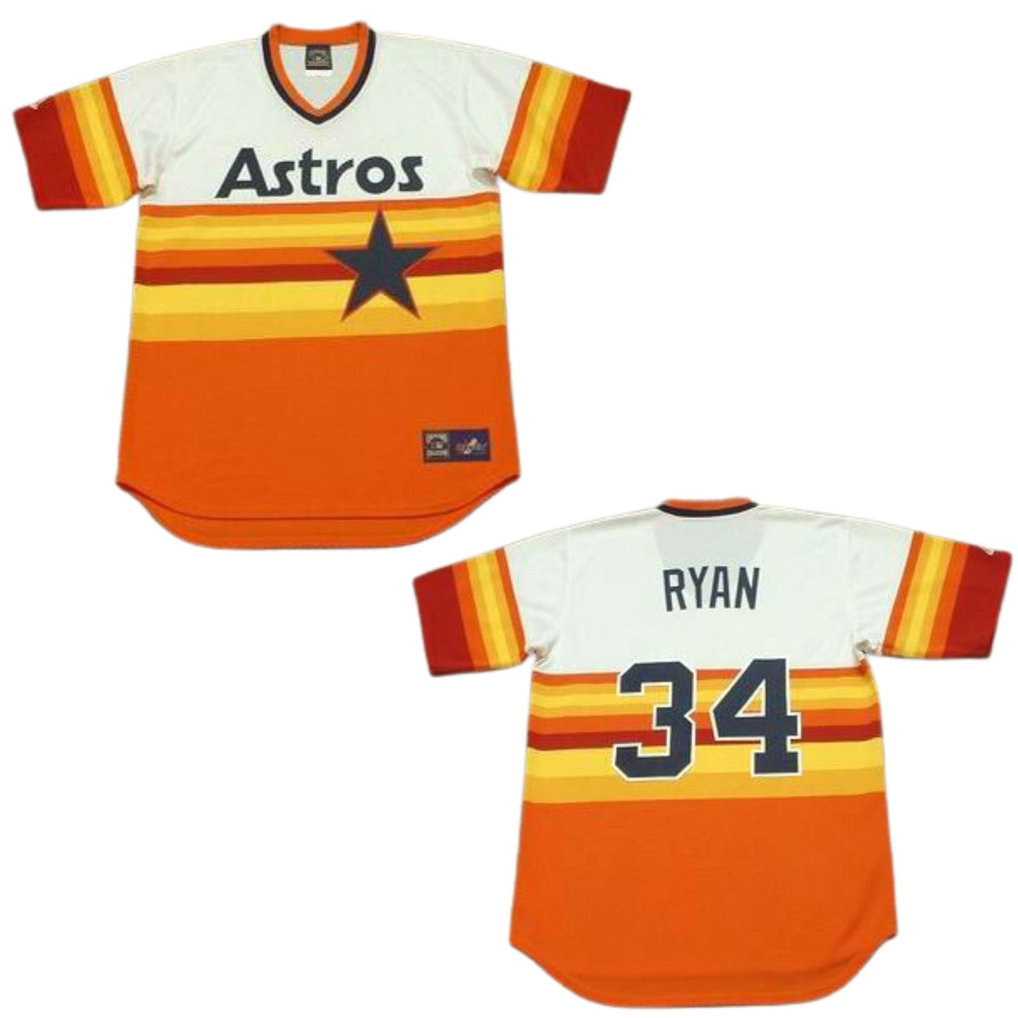 Nolan Ryan Houston Astros 34 Jersey