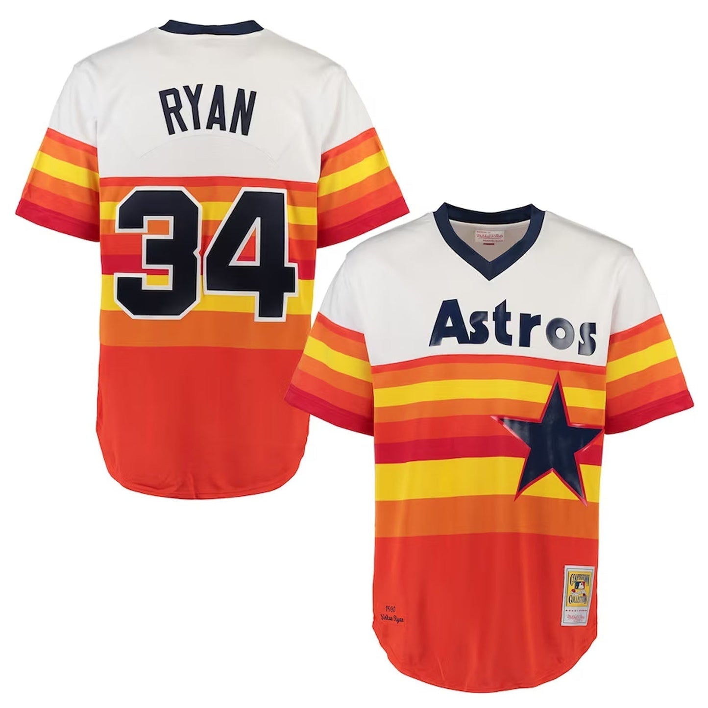 Nolan Ryan Houston Astros 34 Jersey