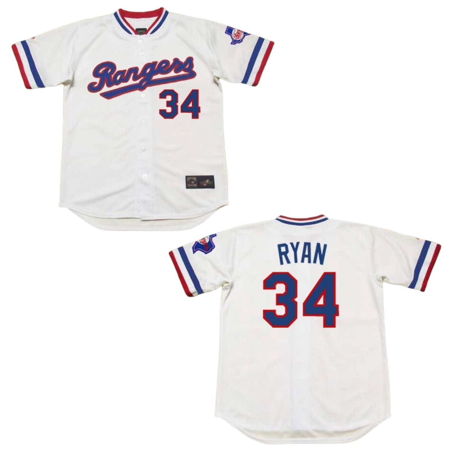 Nolan Ryan Texas Rangers 34 Jersey