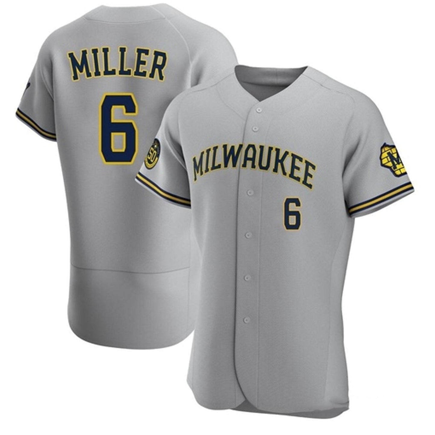 Owen Miller Milwaukee Brewers 6 Jersey