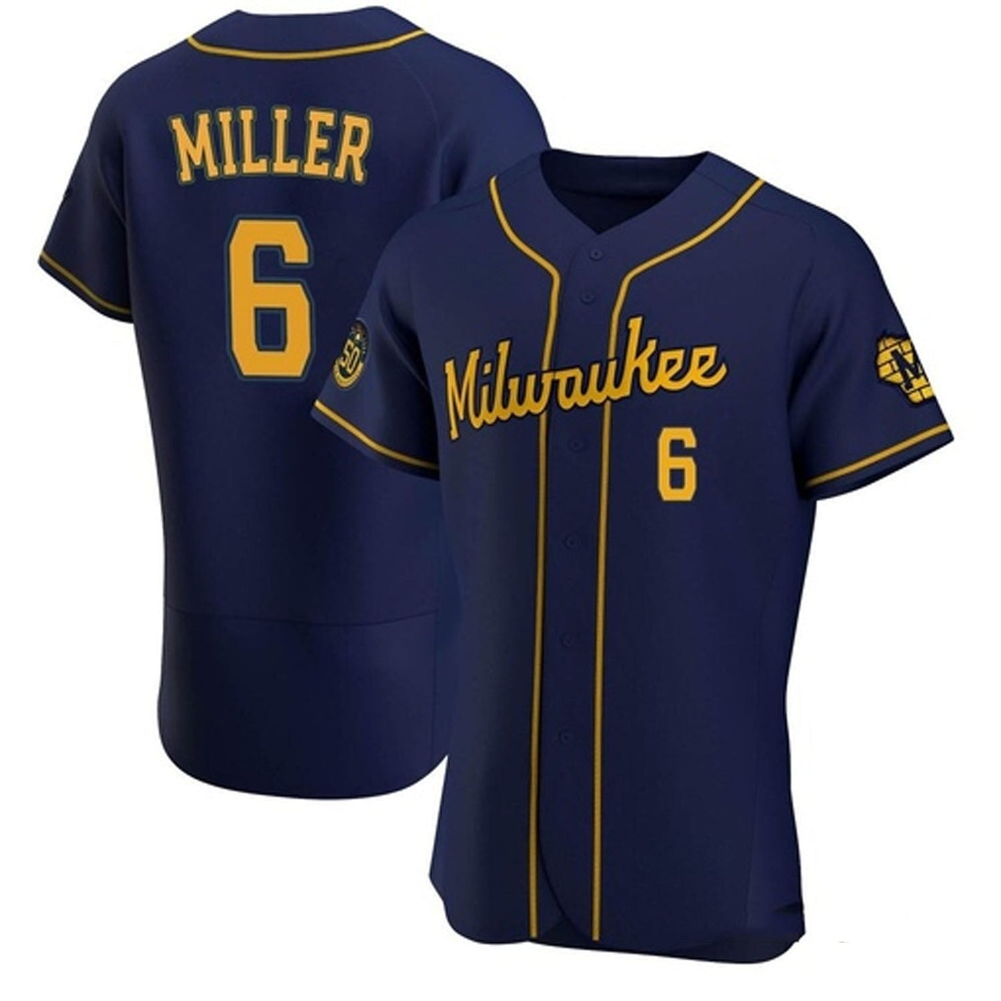 Owen Miller Milwaukee Brewers 6 Jersey