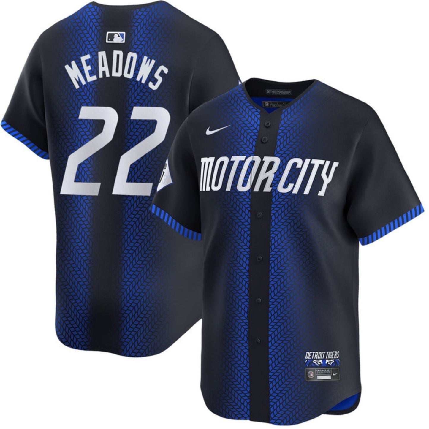 Parker Meadows Detroit Tigers 22 Jersey