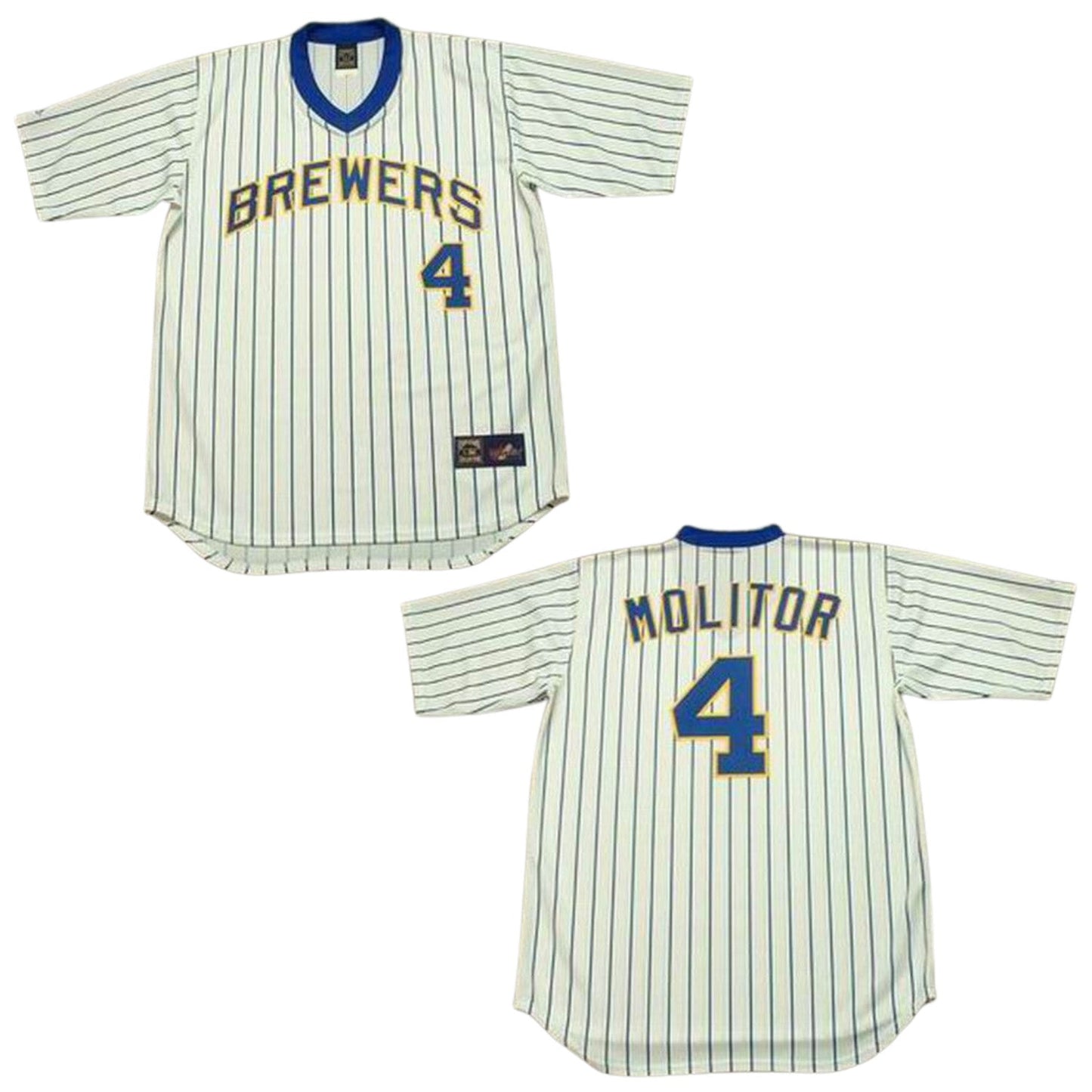 Paul Molitor Milwaukee Brewers 4 Jersey