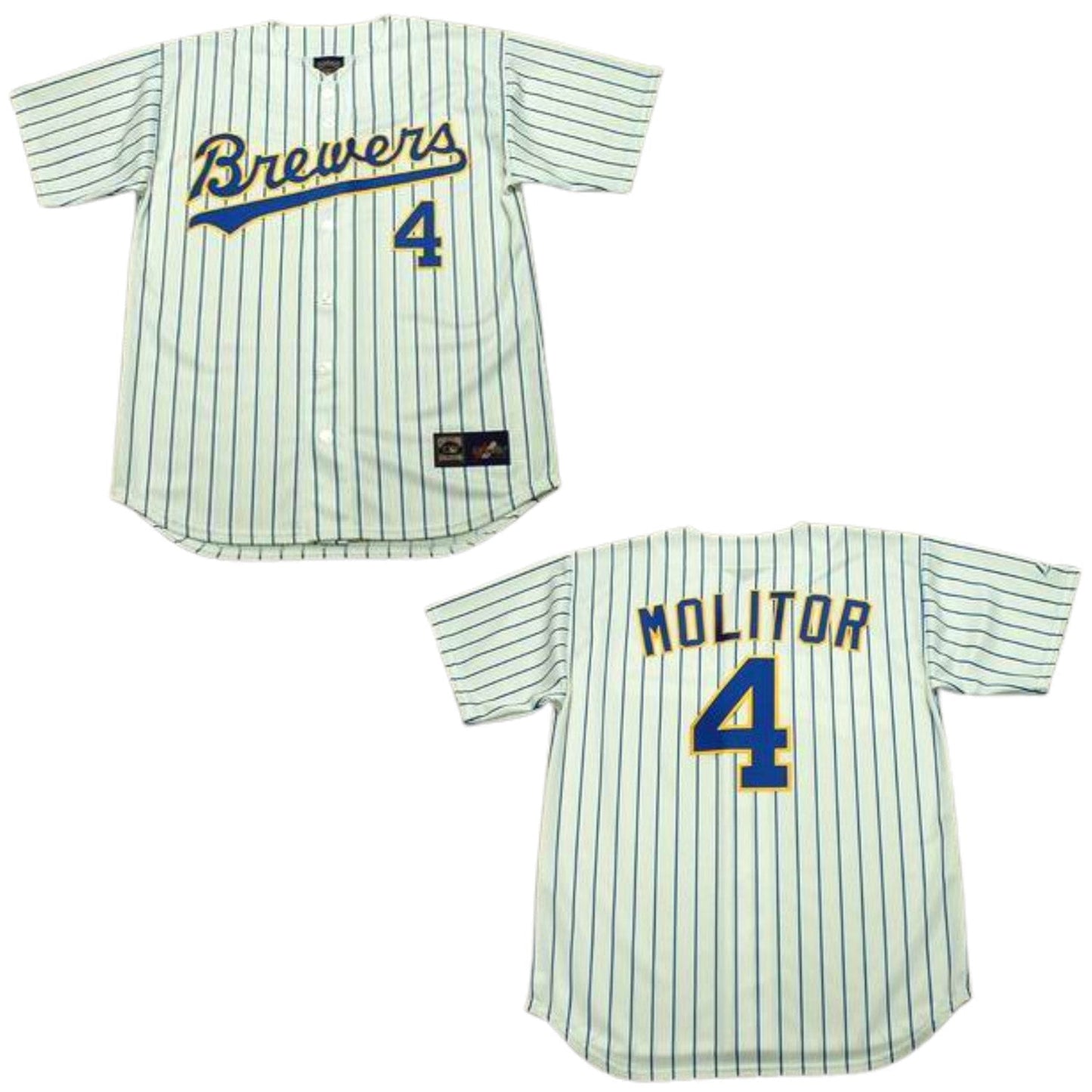 Paul Molitor Milwaukee Brewers 4 Jersey