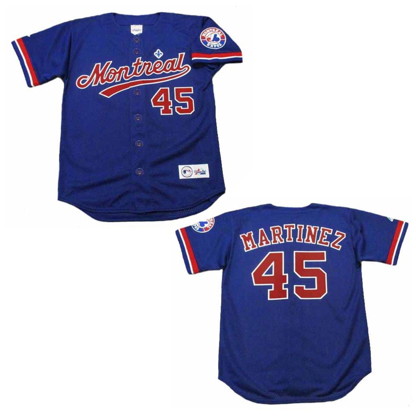 Pedro Martinez Montreal Expos 45 Jersey