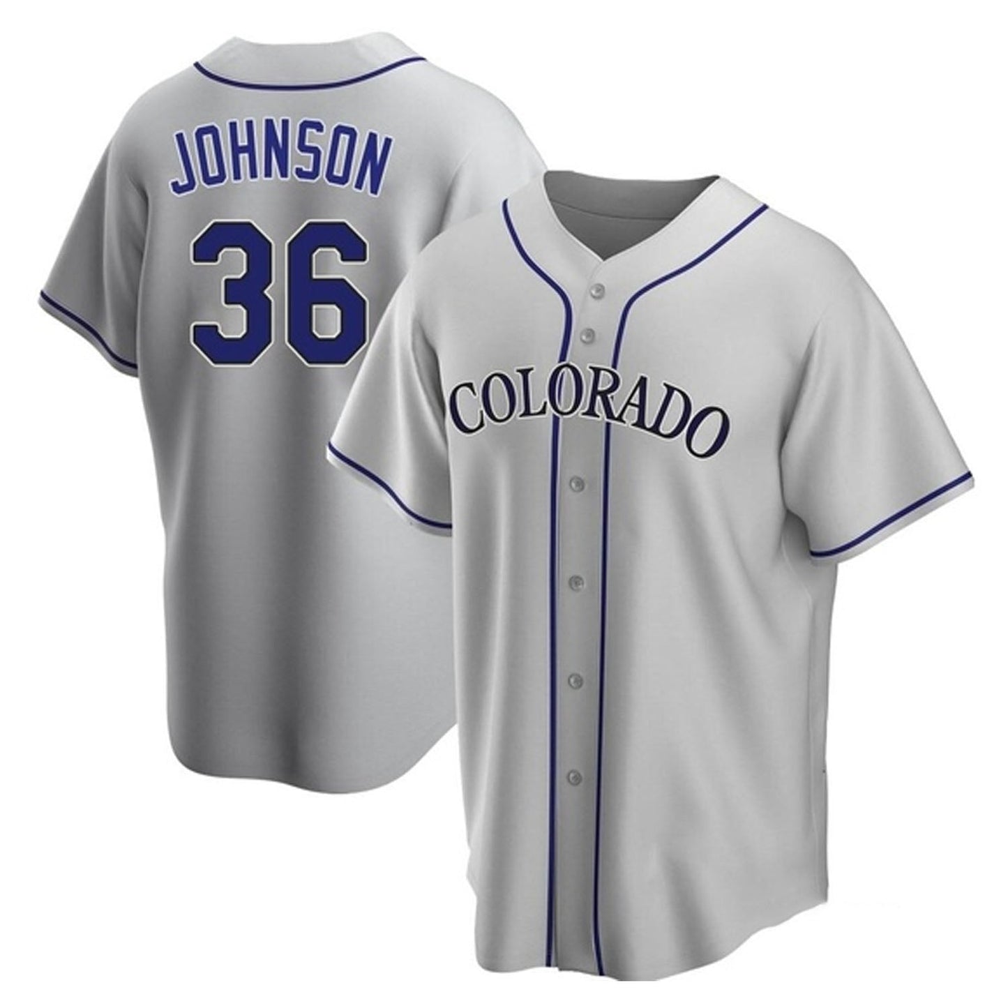 Pierce Johnson Colorado Rockies 36 Jersey