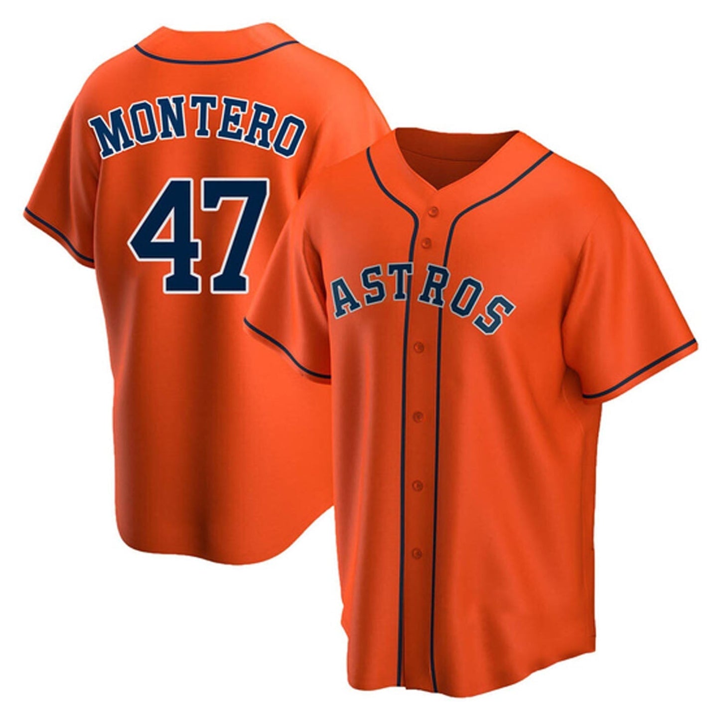 Rafael Montero Houston Astros 47 Jersey