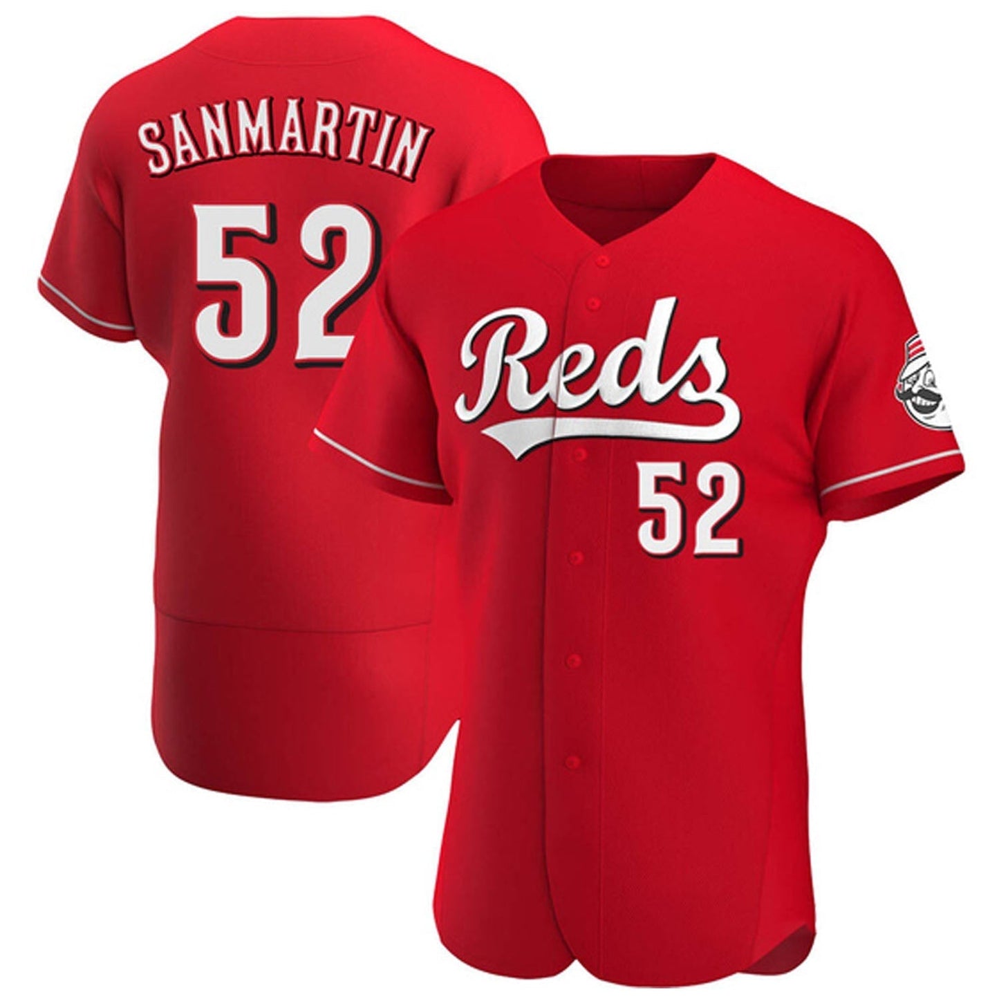 Reiver Sanmartin Cincinnati Reds 52 Jersey