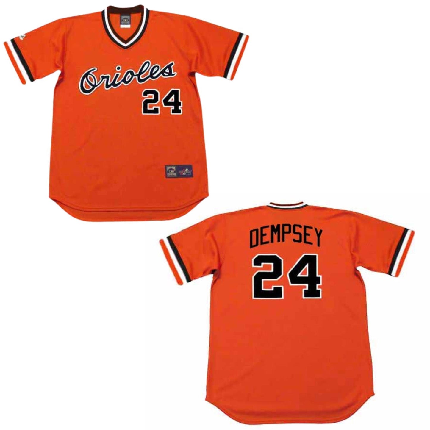 Rick Dempsey Baltimore Orioles 24 Jersey