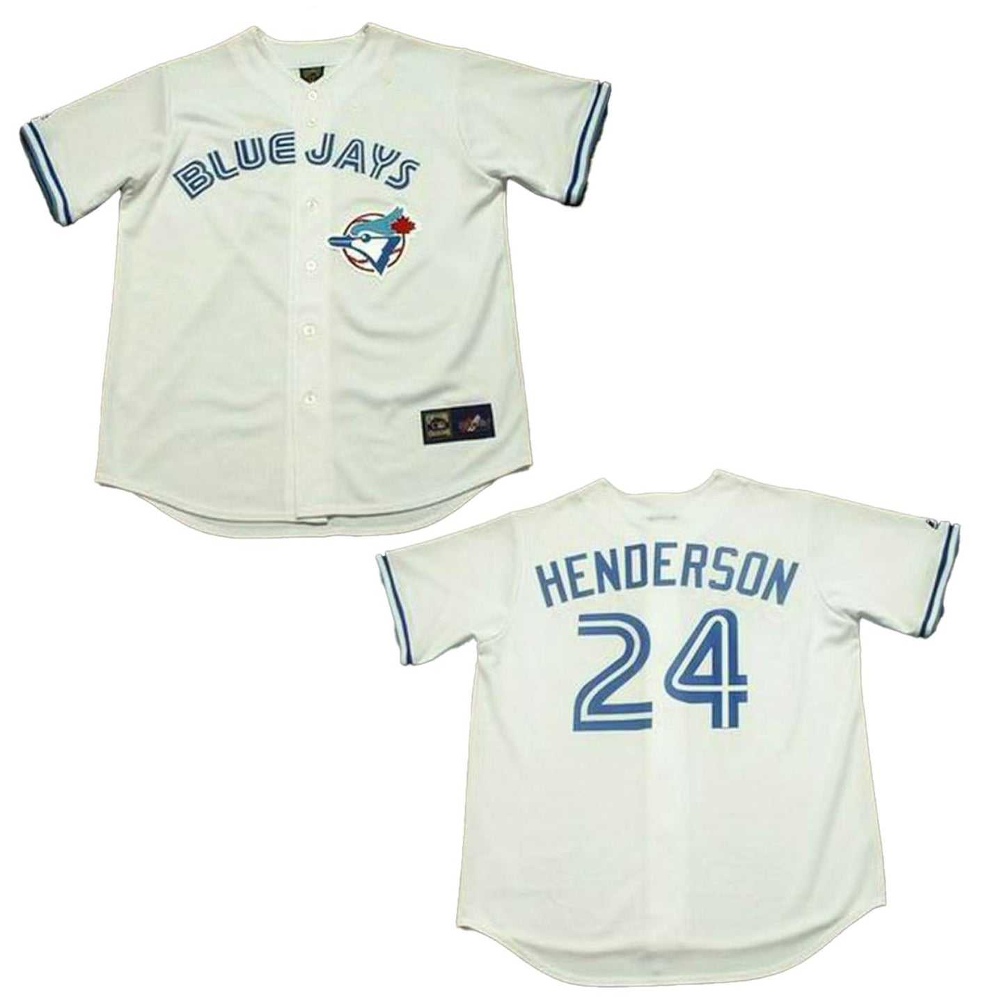 Rickey Henderson Toronto Blue Jays 24 Jersey