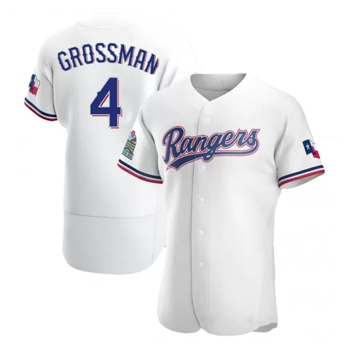 Robbie Grossman Texas Rangers 4 Jersey