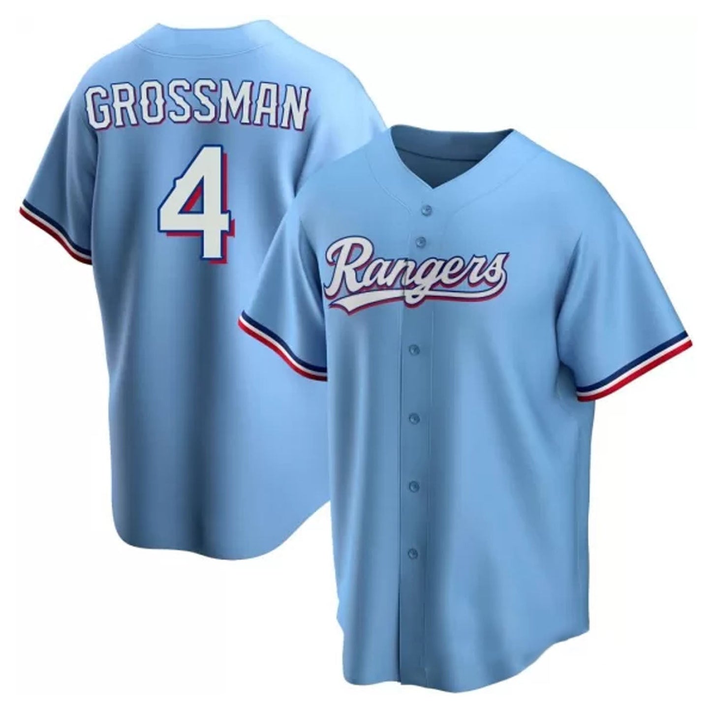 Robbie Grossman Texas Rangers 4 Jersey