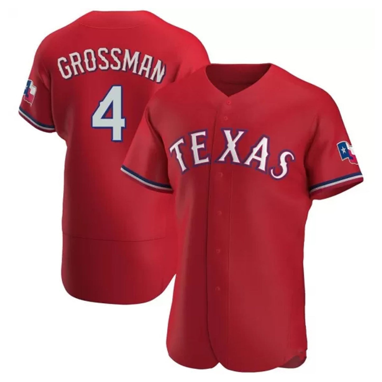 Robbie Grossman Texas Rangers 4 Jersey