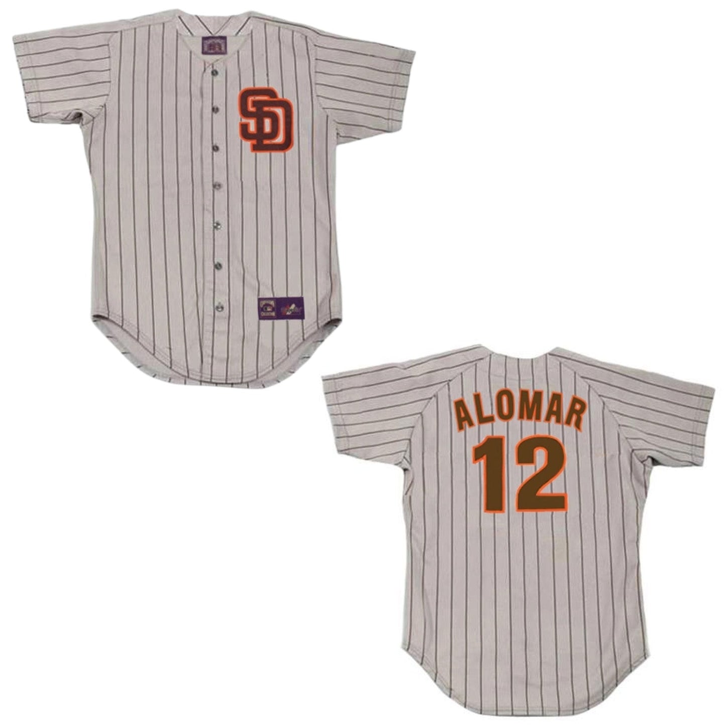Roberto Alomar San Diego Padres 12 Jersey