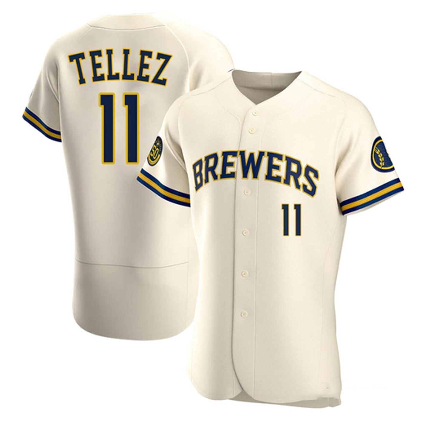 Rowdy Tellez Milwaukee Brewers 11 Jersey