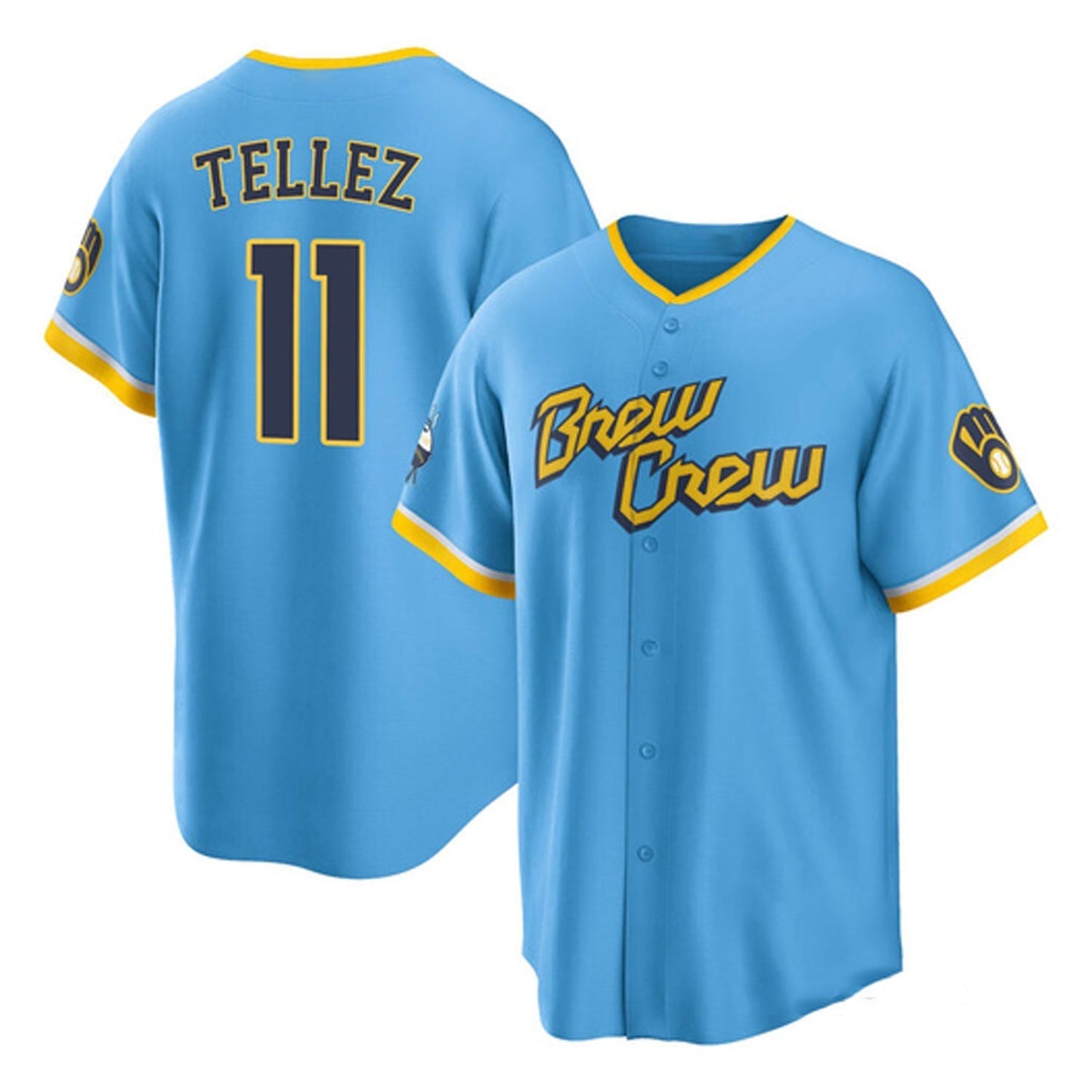 Rowdy Tellez Milwaukee Brewers 11 Jersey