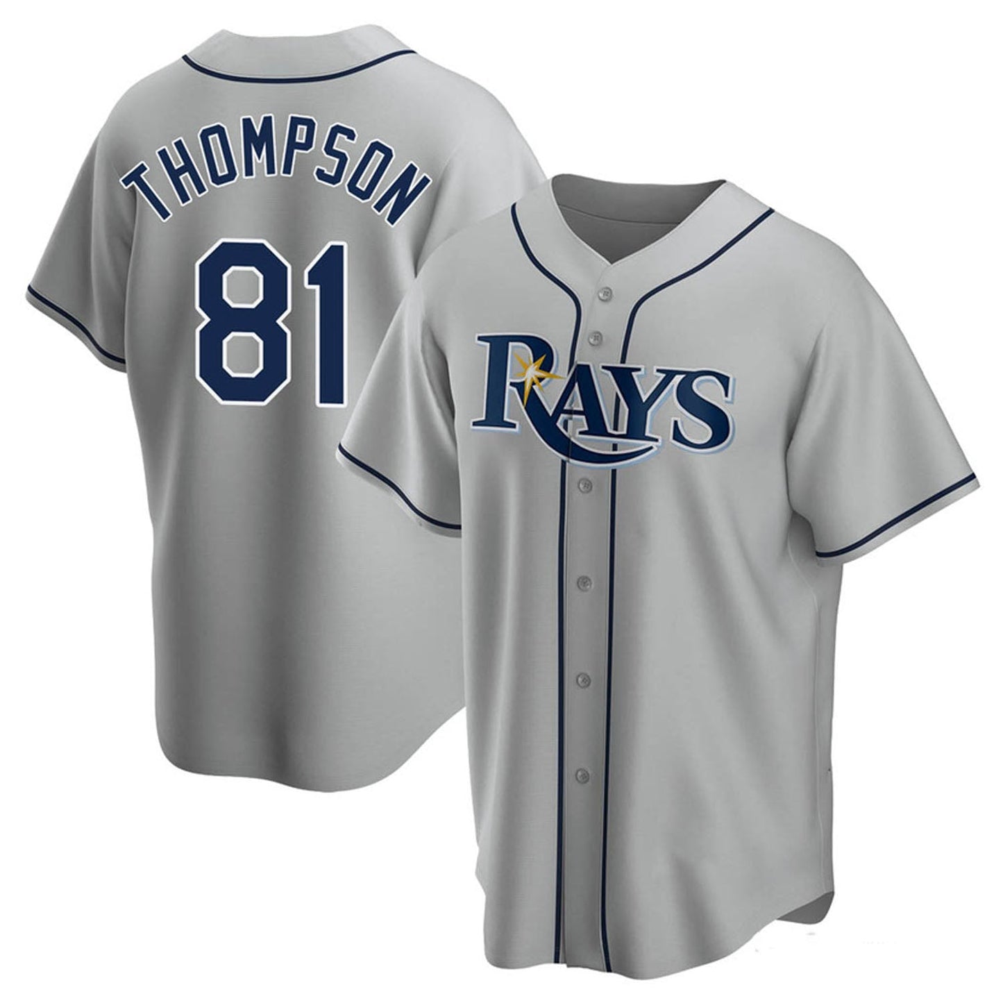 Ryan Thompson Tampa Bay Rays 81 Jersey