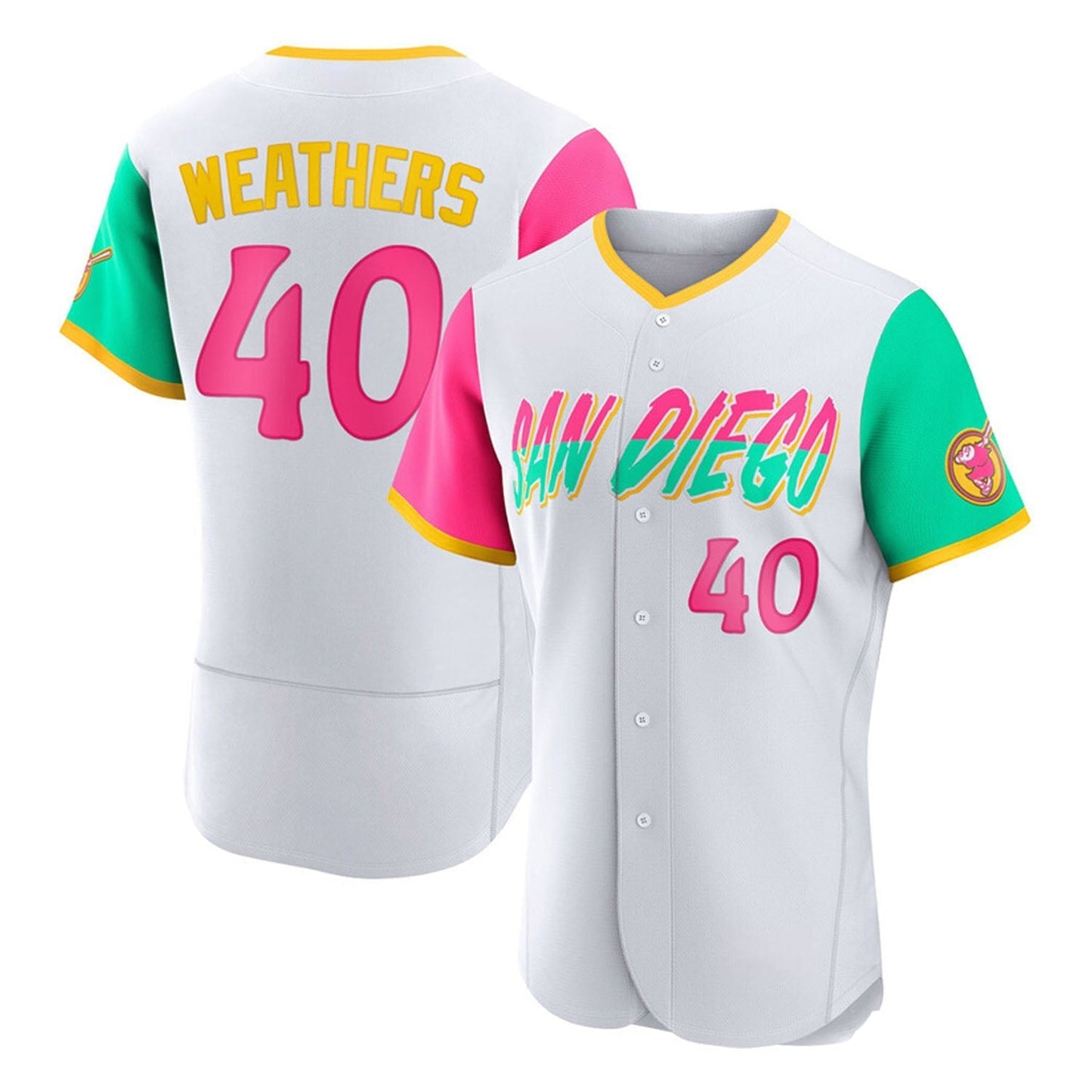 Ryan Weathers San Diego Padres 40 Jersey