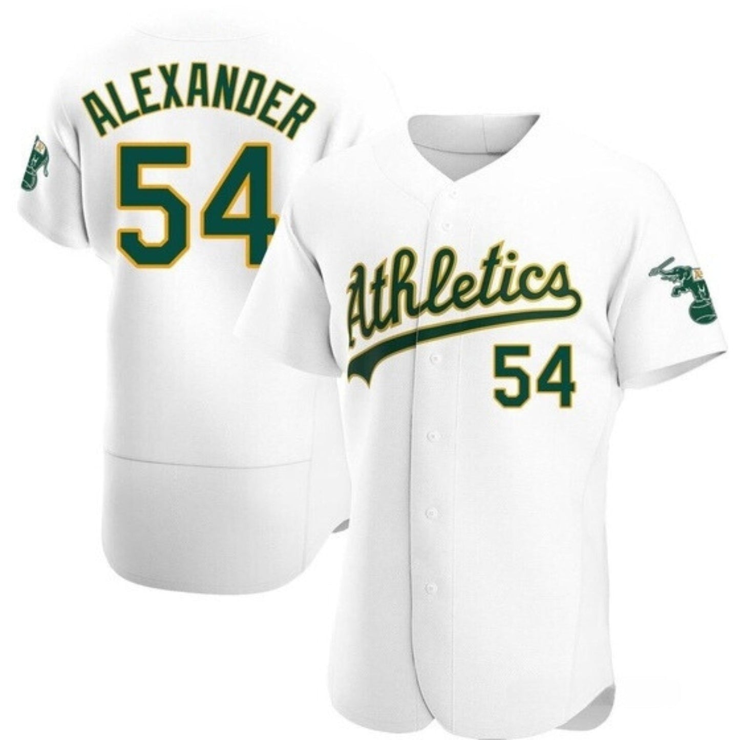 Scott Alexander Oakland Athletics 54 Jersey