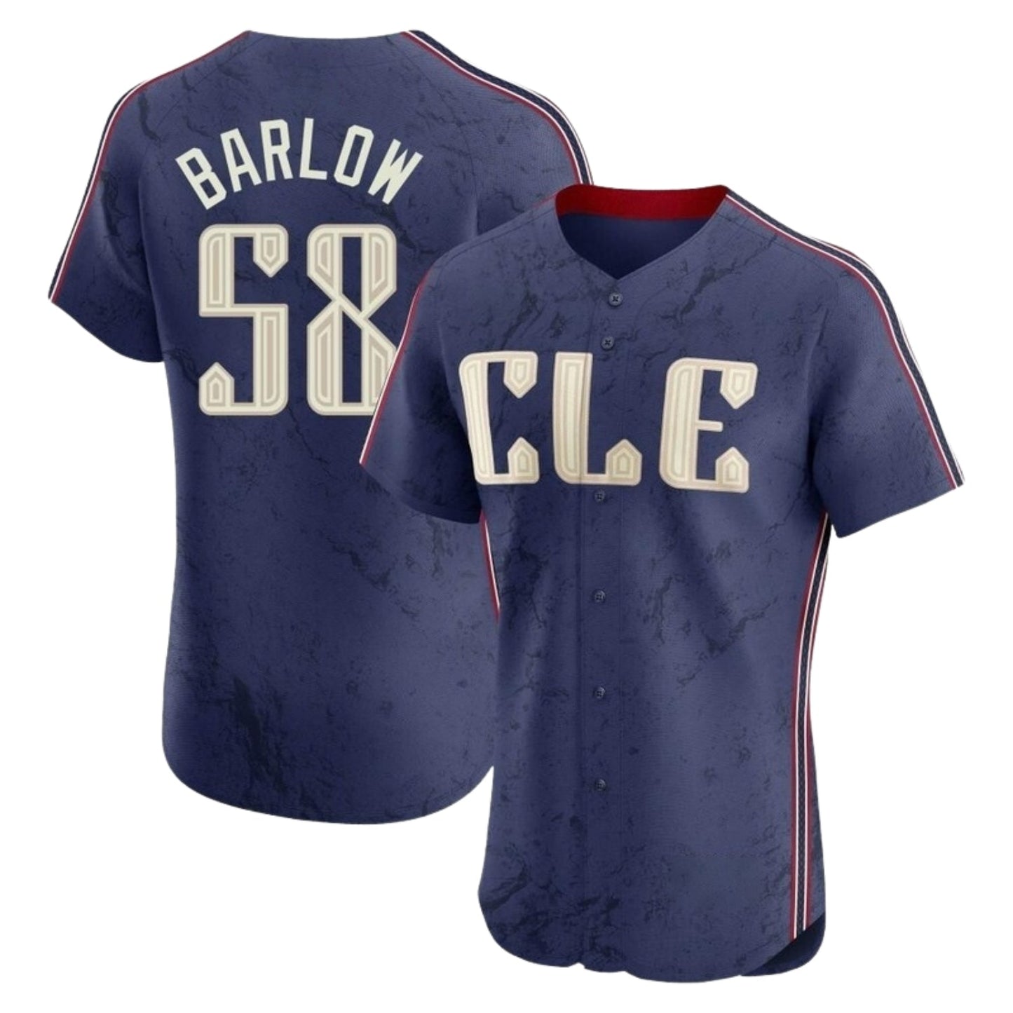 Scott Barlow Cleveland Guardians 58 Jersey