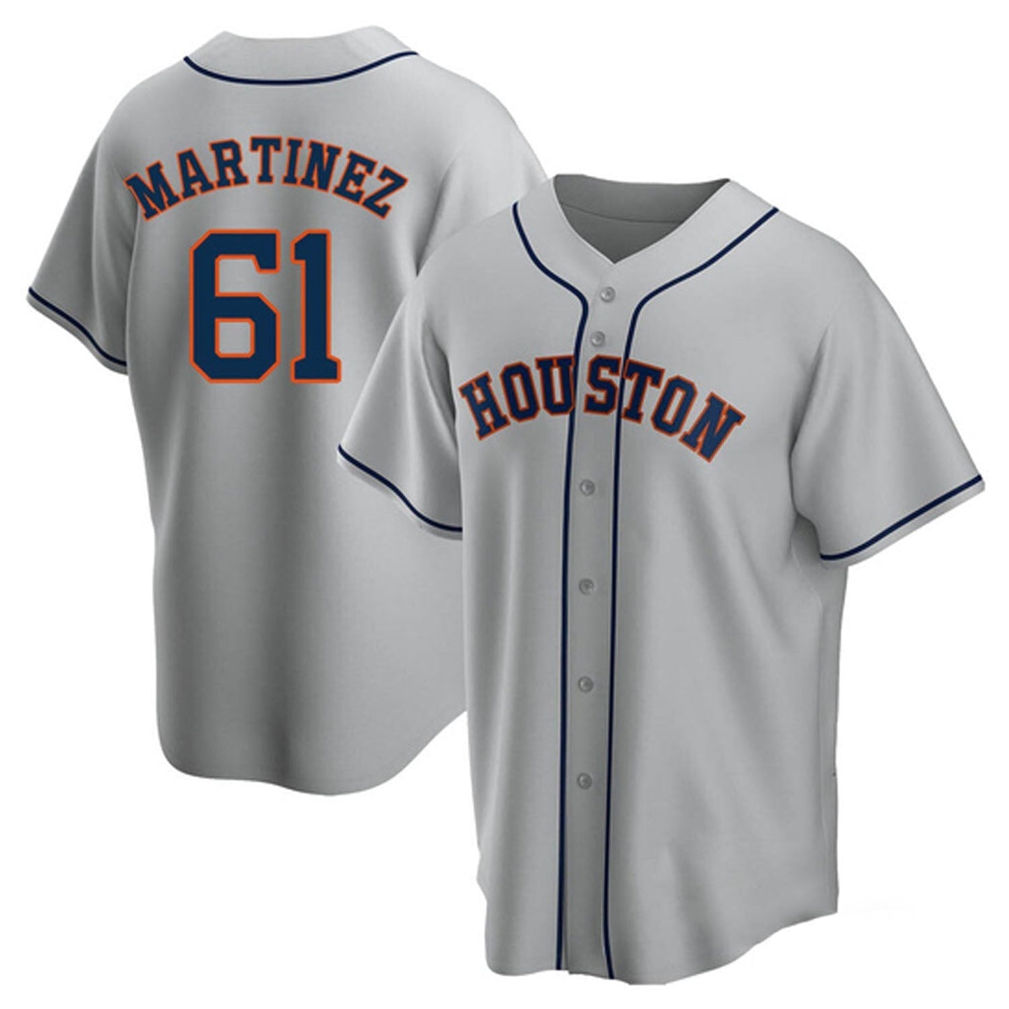 Seth Martinez Houston Astros 61 Jersey