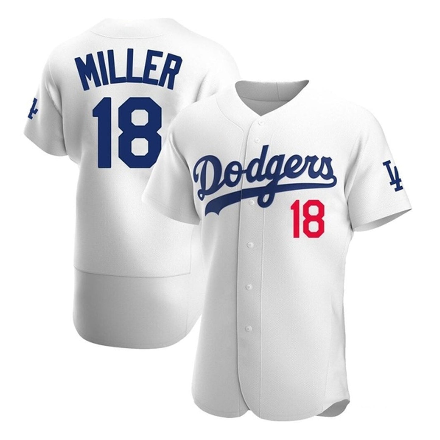 Shelby Miller Los Angeles Dodgers 18 Jersey