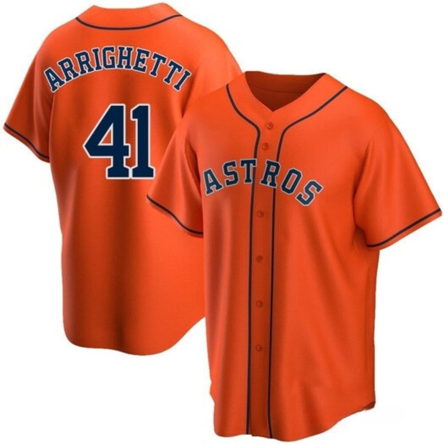 Spencer Arrighetti Houston Astros 41 Jersey