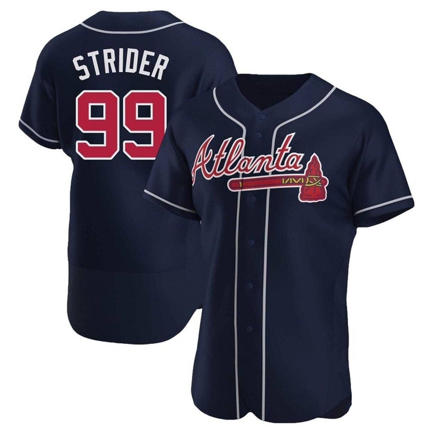 Spencer Strider Atlanta Braves 99 Jersey