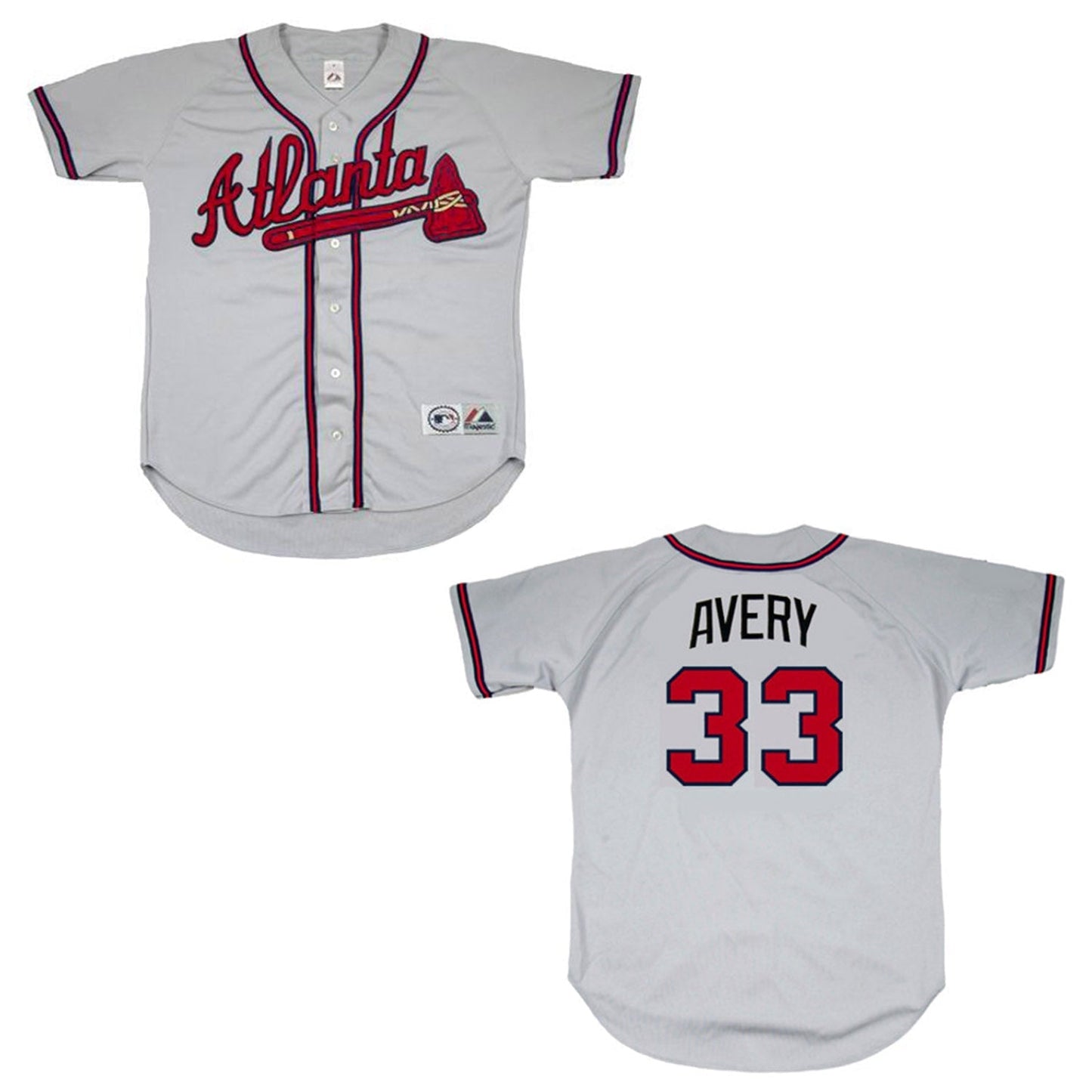 Steve Avery Atlanta Braves 33 Jersey