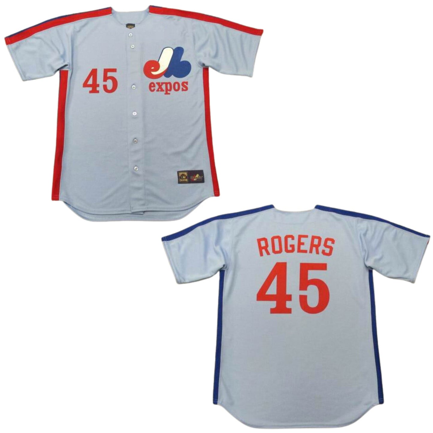 Steve Rogers Montreal Expos 45 Jersey