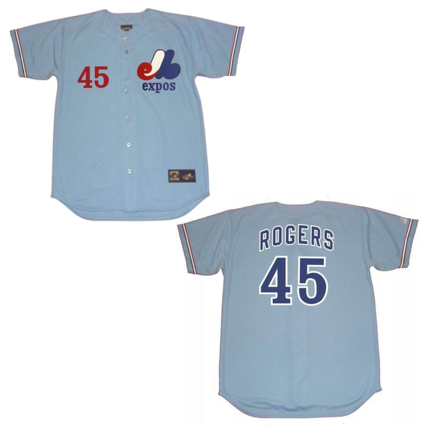Steve Rogers Montreal Expos 45 Jersey