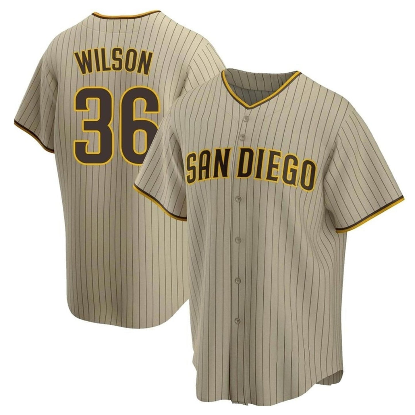 Steven Wilson San Diego Padres 36 Jersey