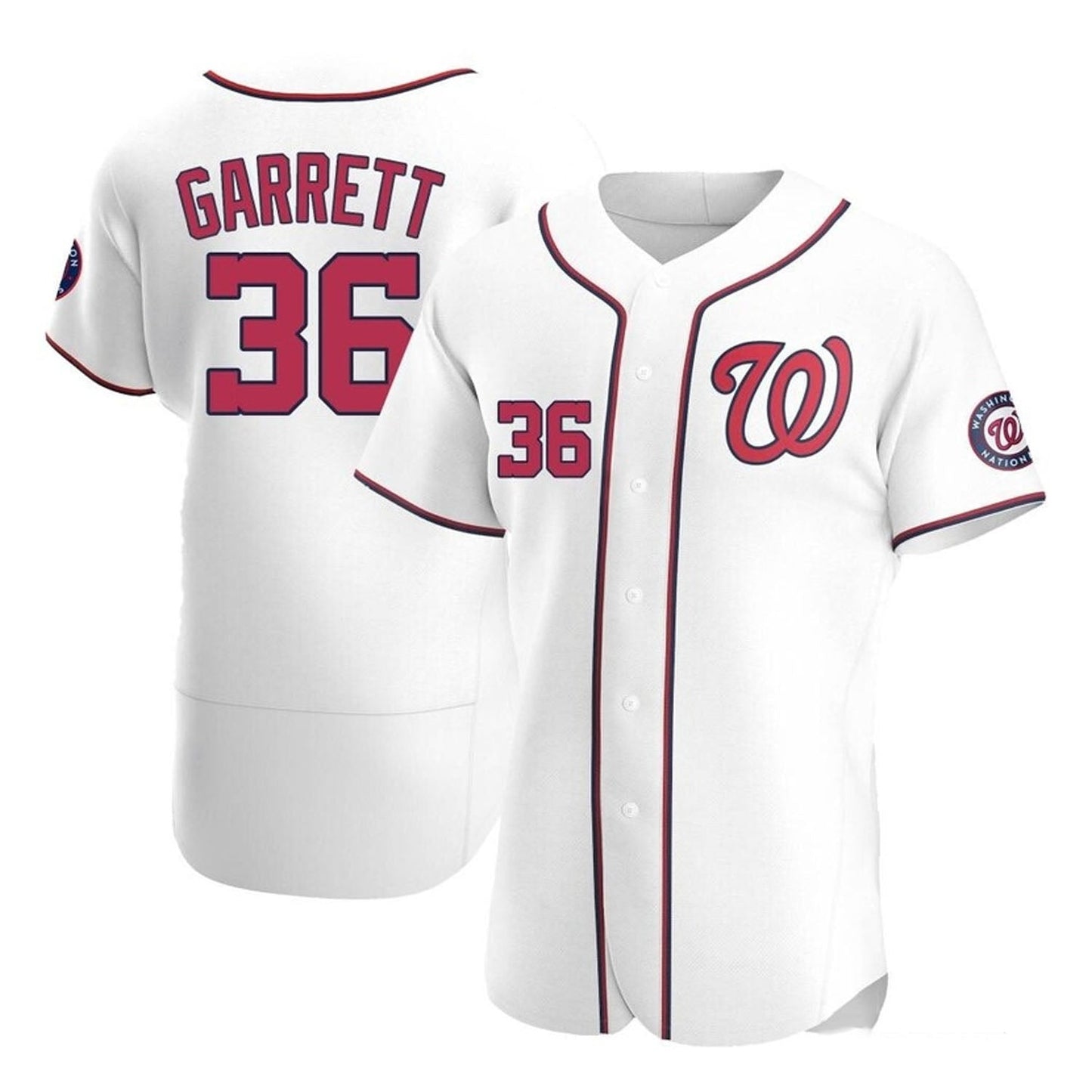 Stone Garrett Washington Nationals 36 Jersey