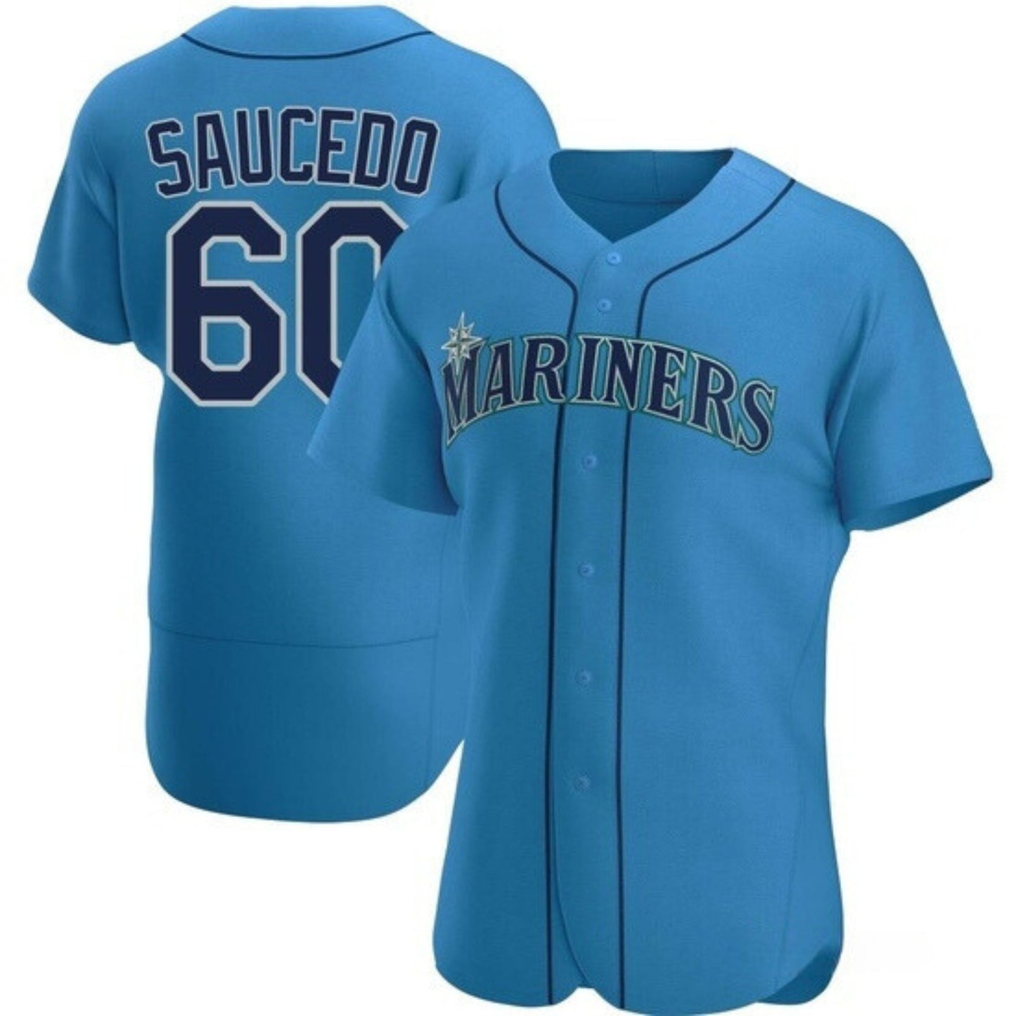 Tayler Saucedo Seattle Mariners 60 Jersey