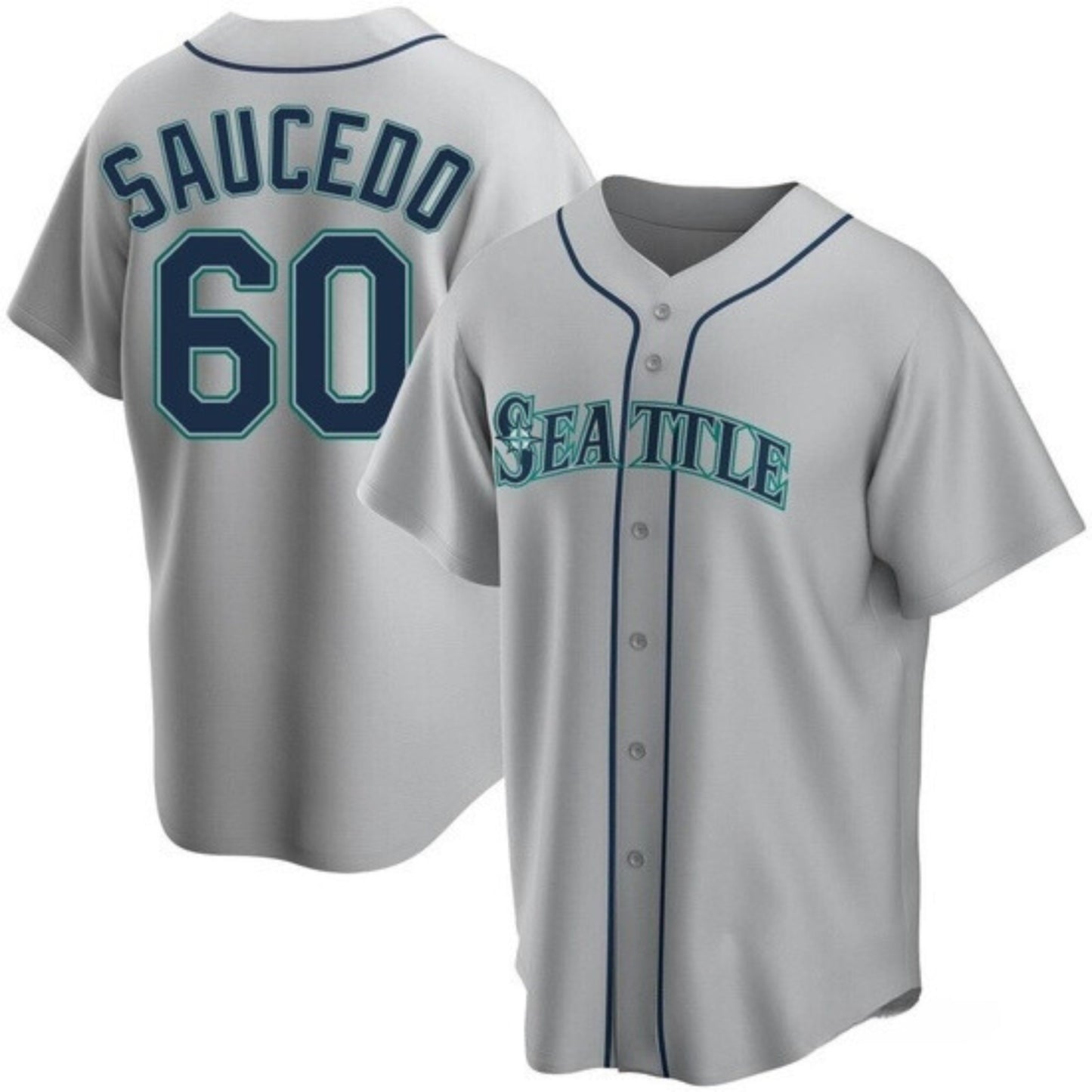 Tayler Saucedo Seattle Mariners 60 Jersey
