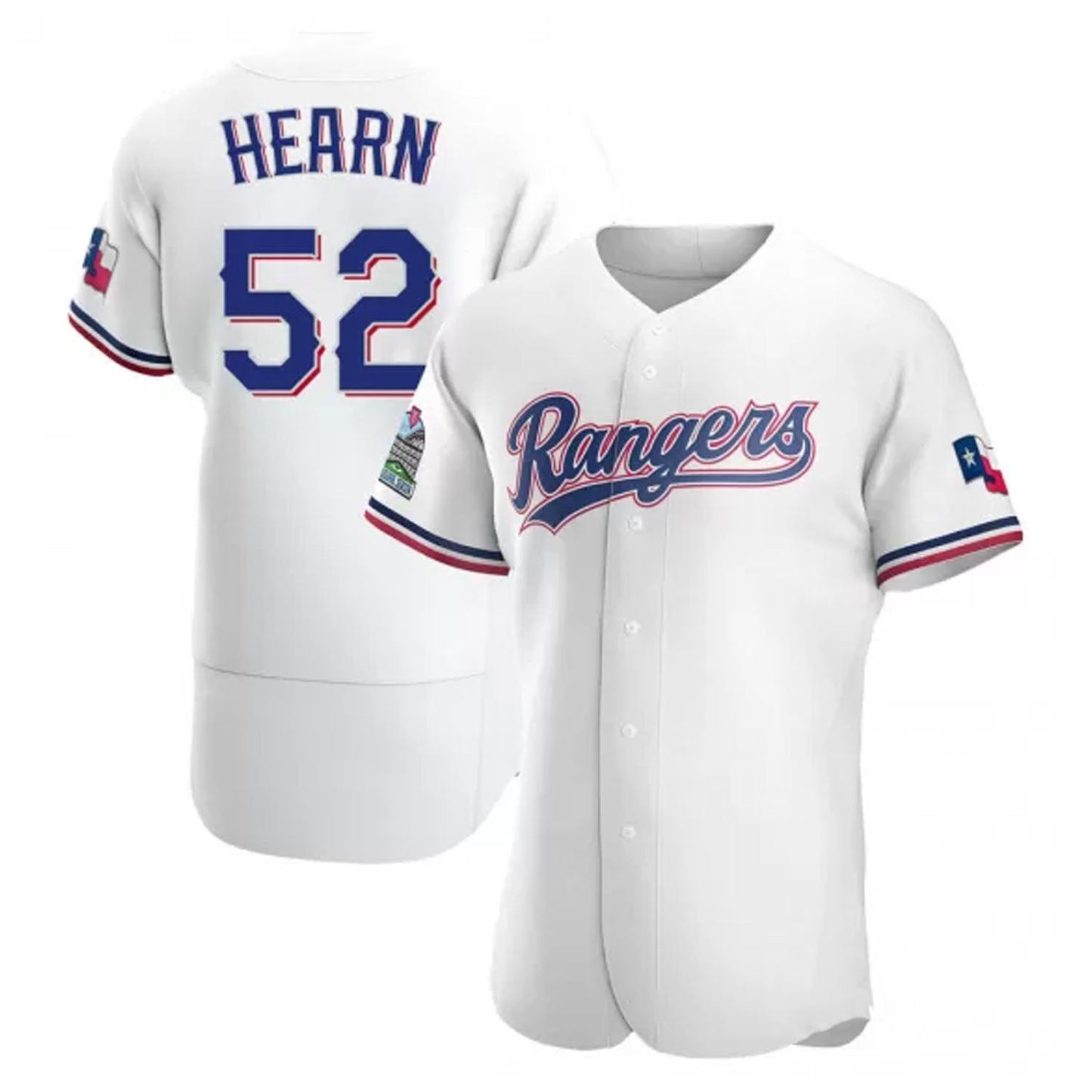 Taylor Hearn Texas Rangers 52 Jersey