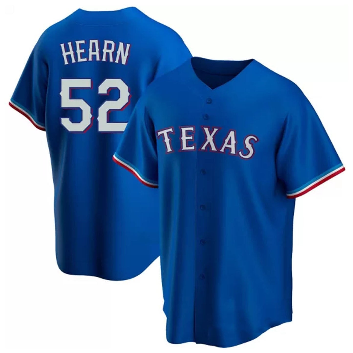 Taylor Hearn Texas Rangers 52 Jersey