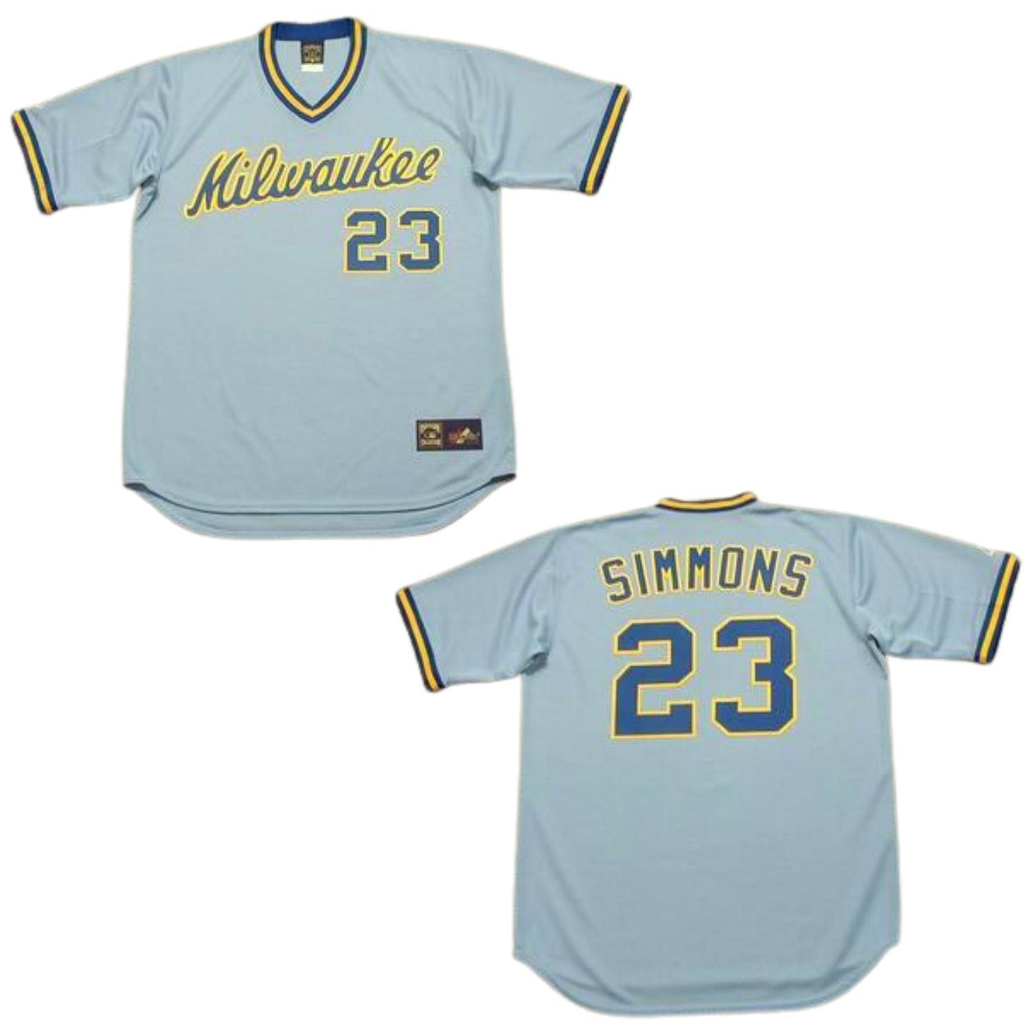 Ted Simmons Milwaukee Brewers 23 Jersey