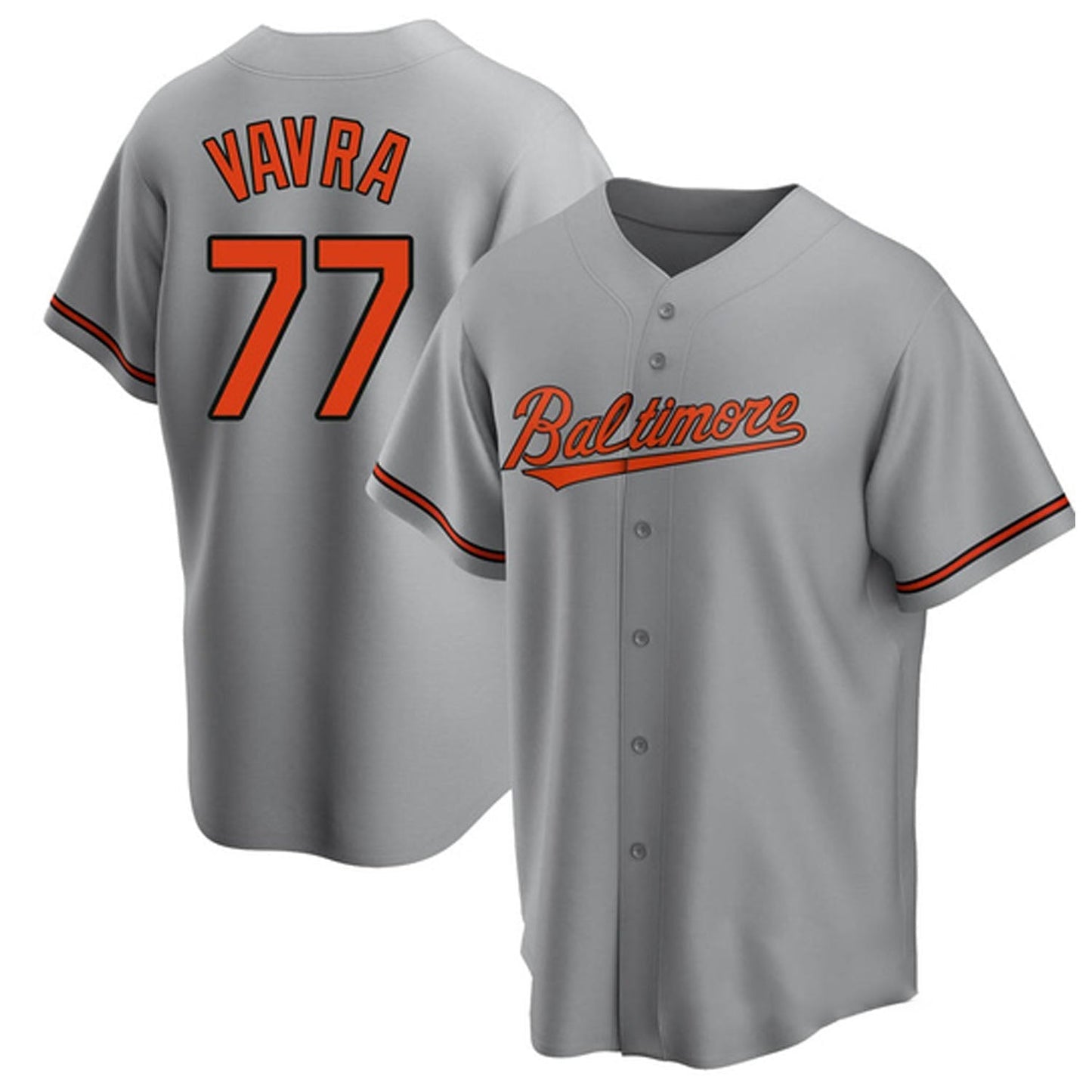 Terrin Vavra Baltimore Orioles 77 Jersey